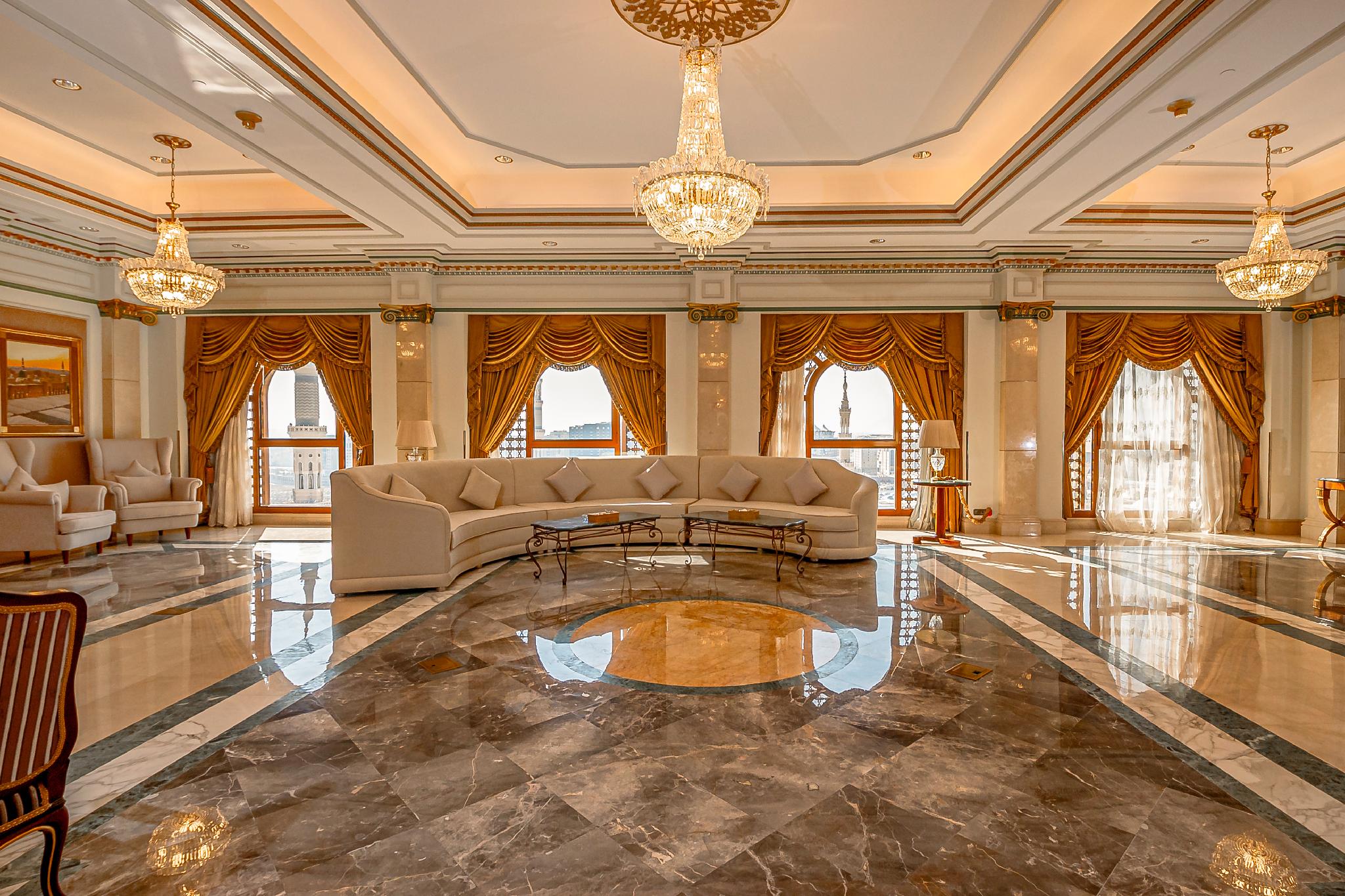 Lobby at Dar Al Taqwa Hotel, MADINAH