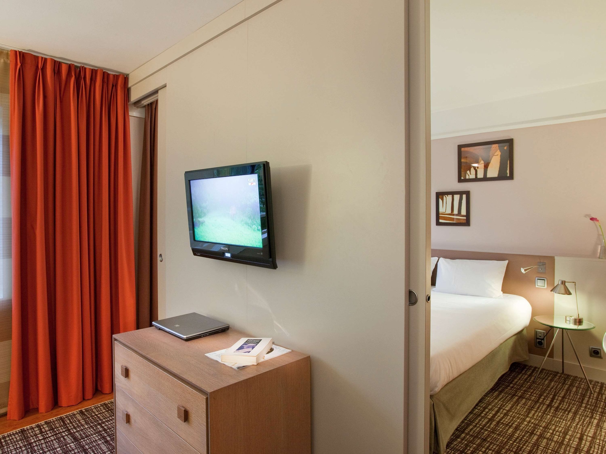 شقة عائلية بسرير كينج بغرفة نوم واحدة، Residence Mercure Paris La Defense Gde Arche 4/4