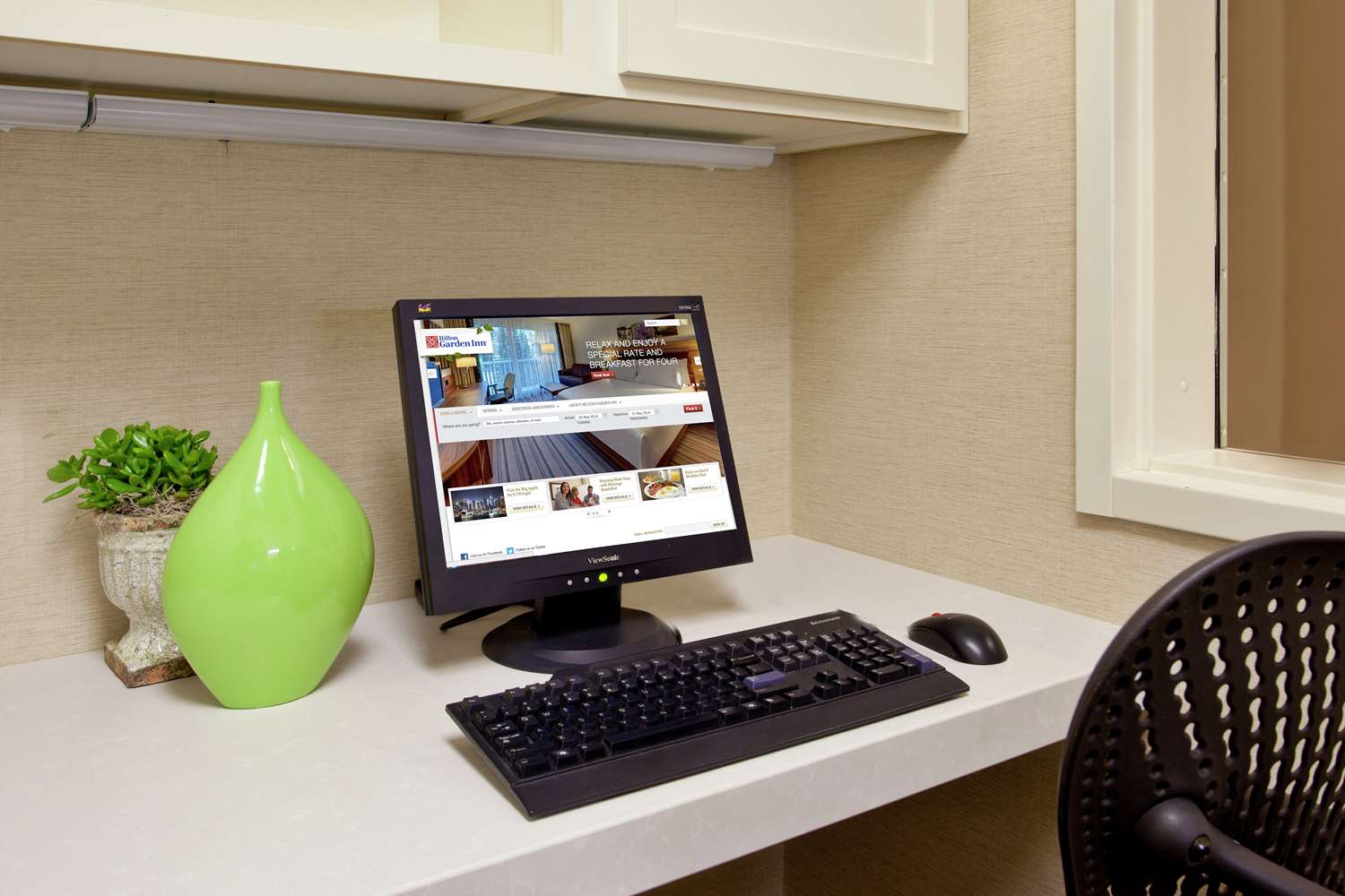 work area