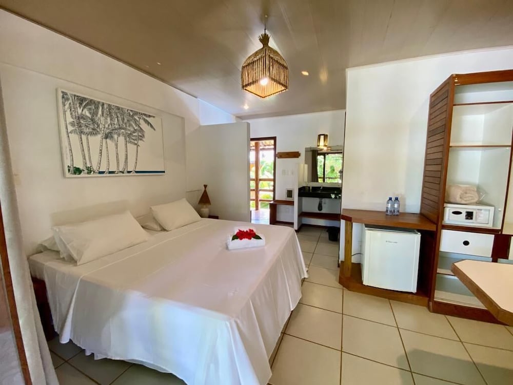 غرفة بسرير مزدوج بشرفة، POUSADA VILA DO DENGO 5/9