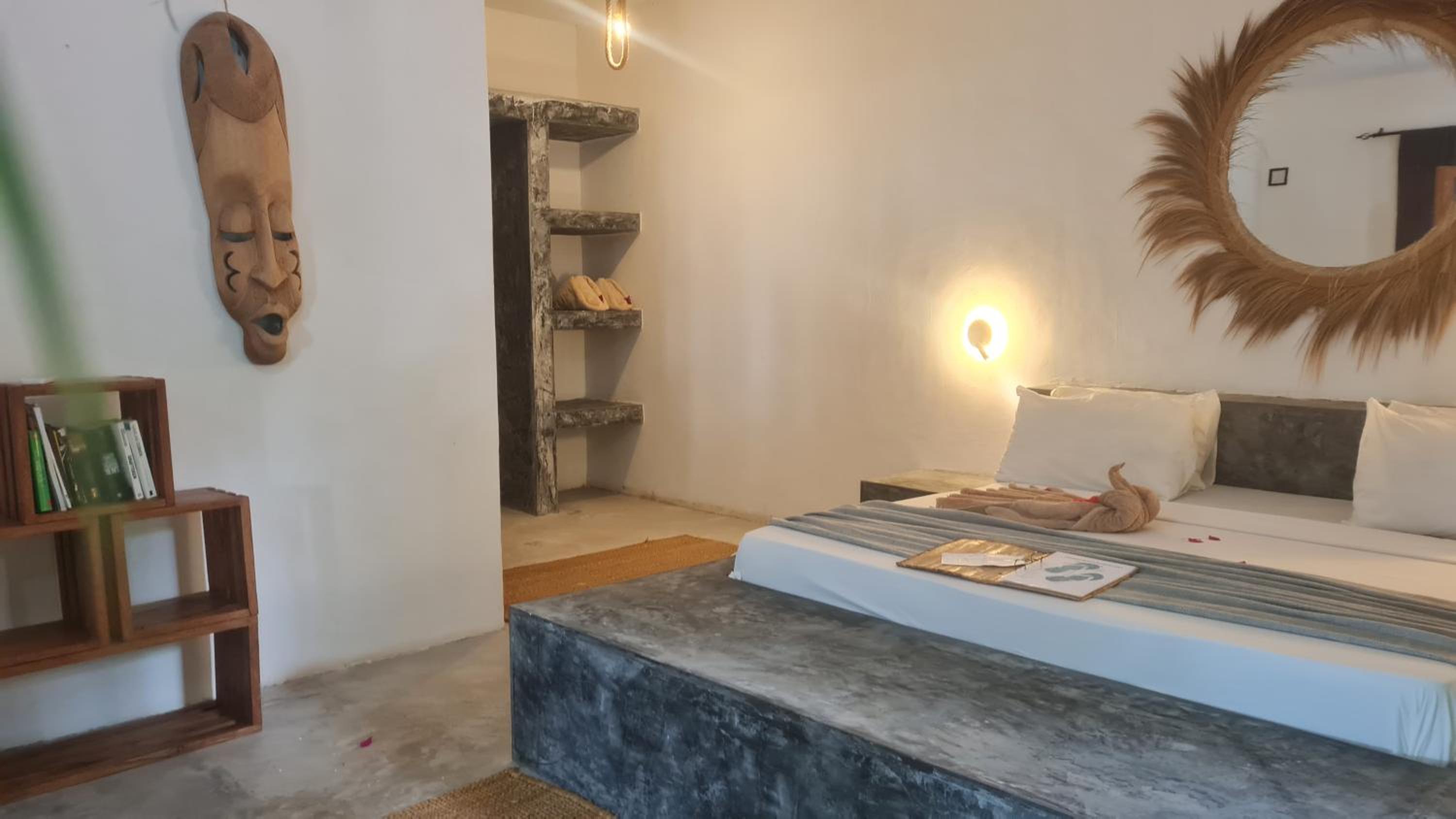 غرفة ديلوكس بسرير مزدوج بشرفة، Garden Beach Bungalows 6/10