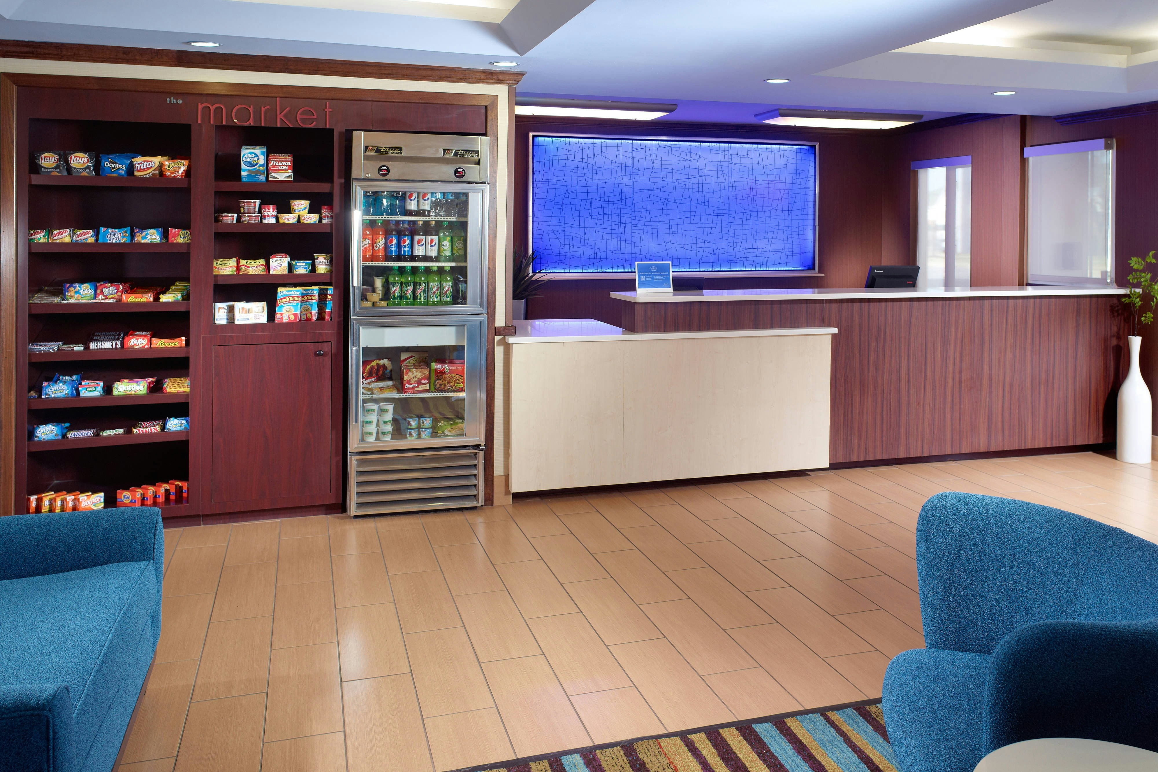 Lobby at Fairfield Inn & Suites Clarksville, CLARKSVILLE - TN