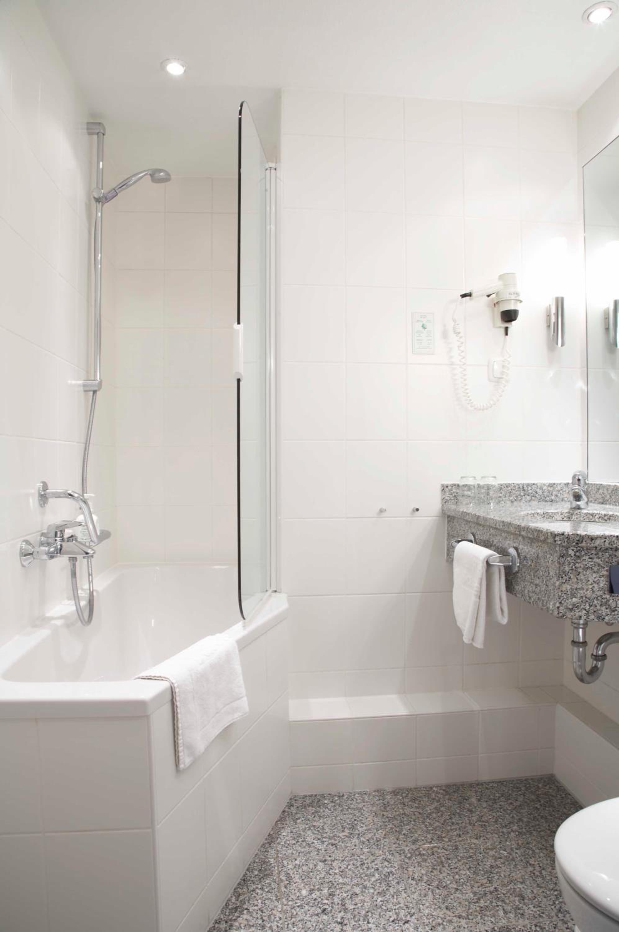 غرفة مفردة صغيرة، Baseler Hof Hotel 4/9