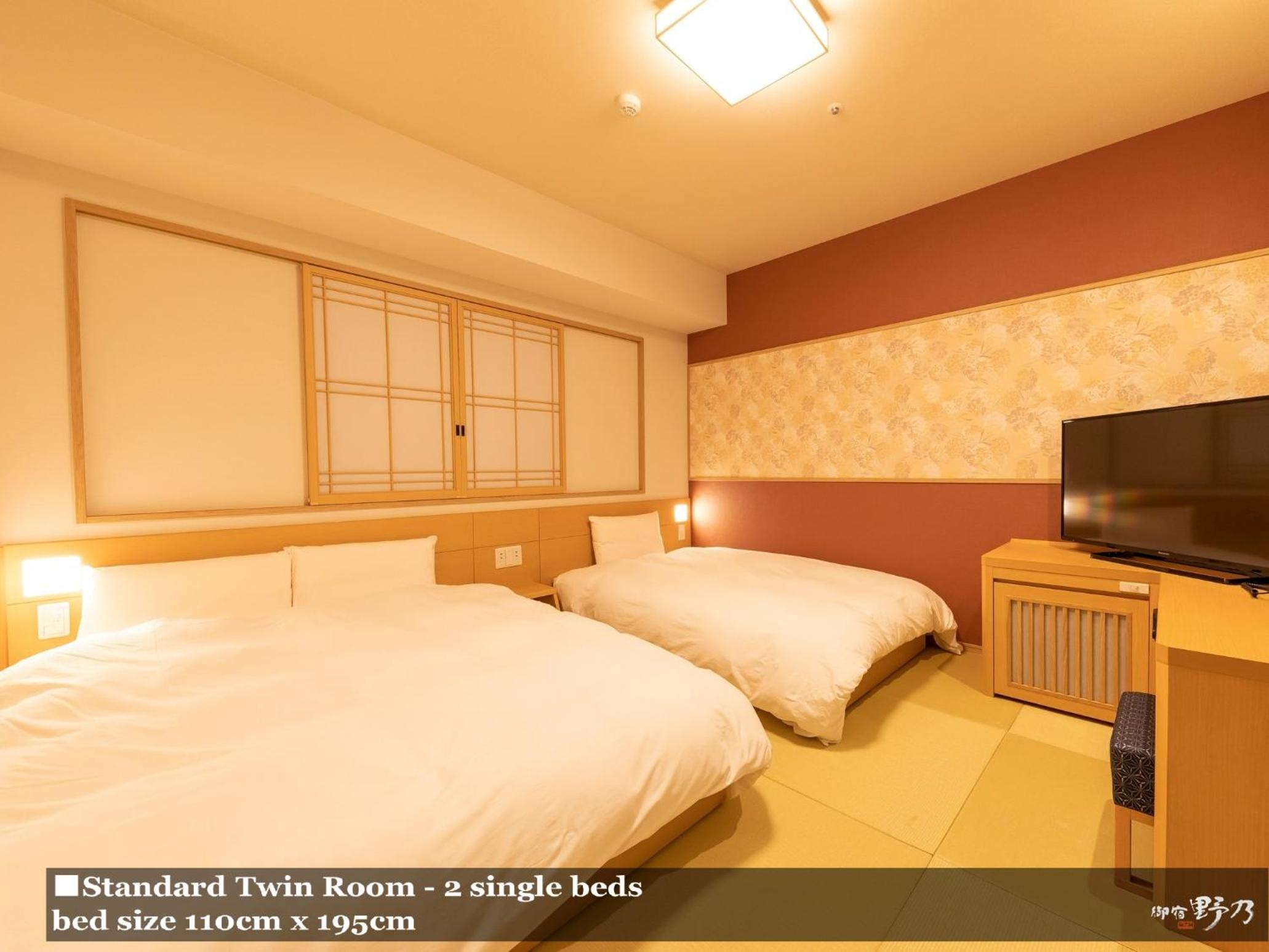 Moderate, Twin Beds