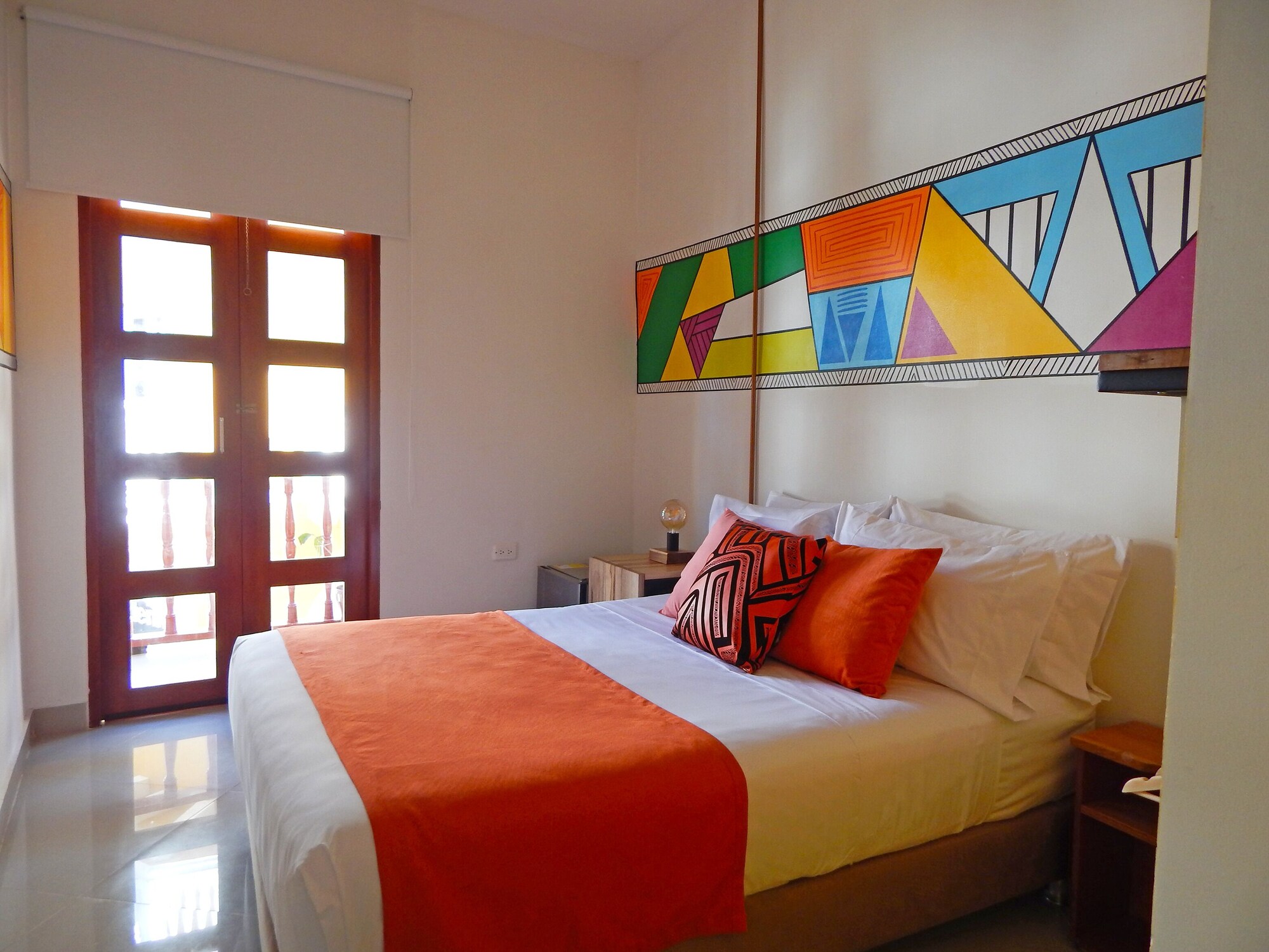 ROOM, DOUBLE BED, CITY VIEW, BALCONY