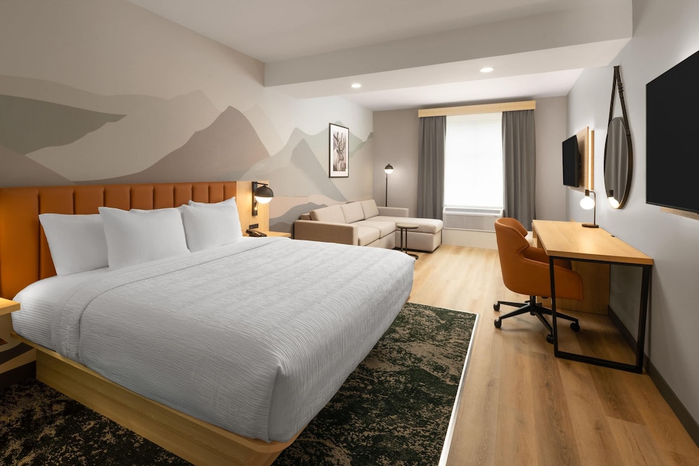 جناح بسرير كينج لذوي الإعاقة، La Quinta Inn and Suites by Wyndham Leavenworth 2/7