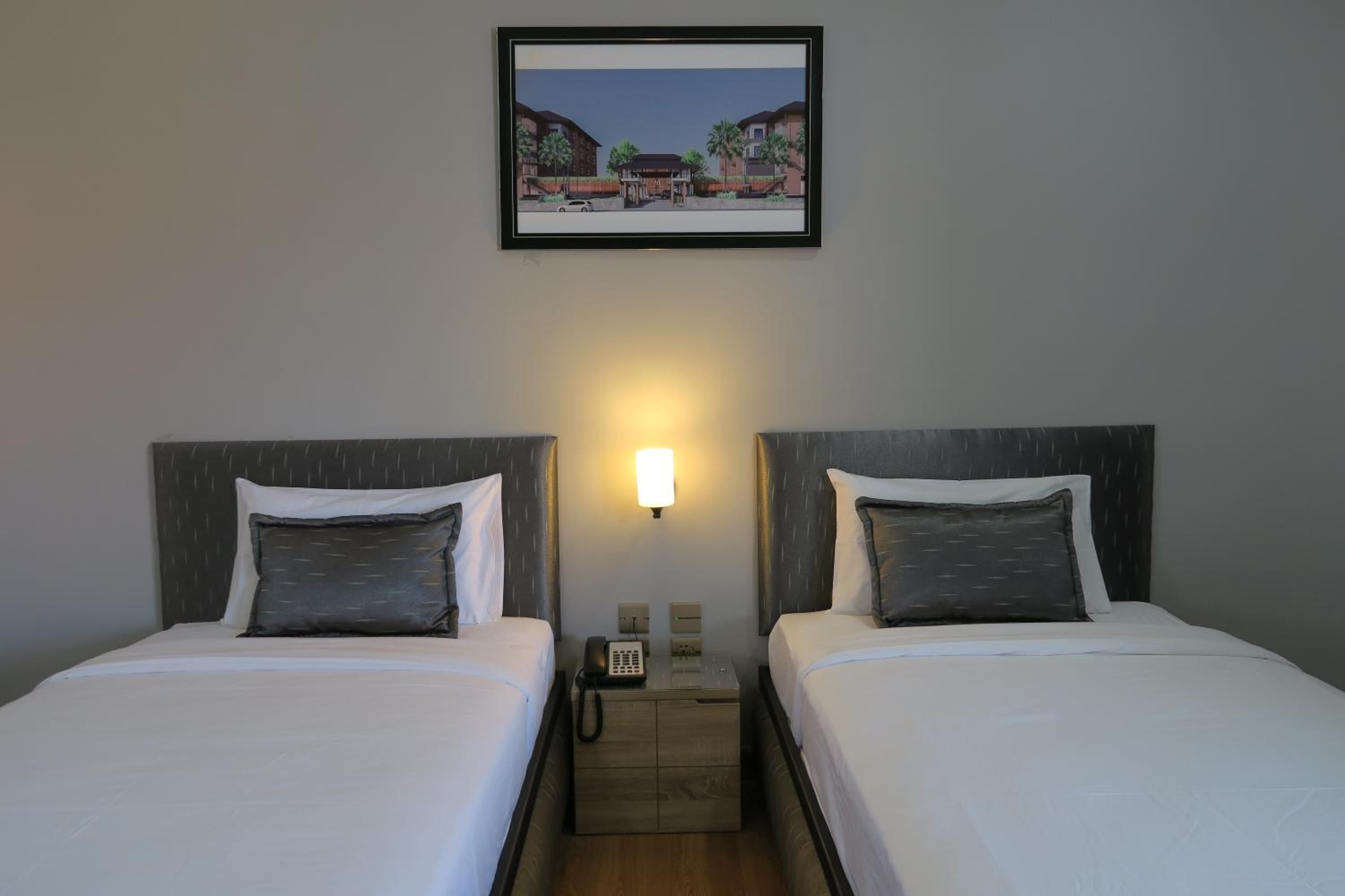غرفة قياسية بسريرين منفصلين، The Mira Hotel Chiang Rai 6/10