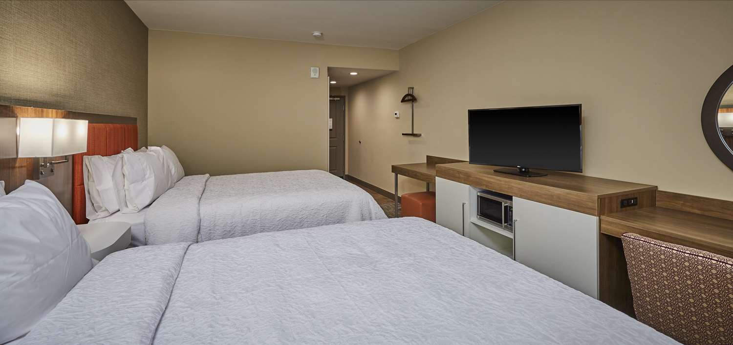 Room, 2 Queen Beds, Bath and Shower