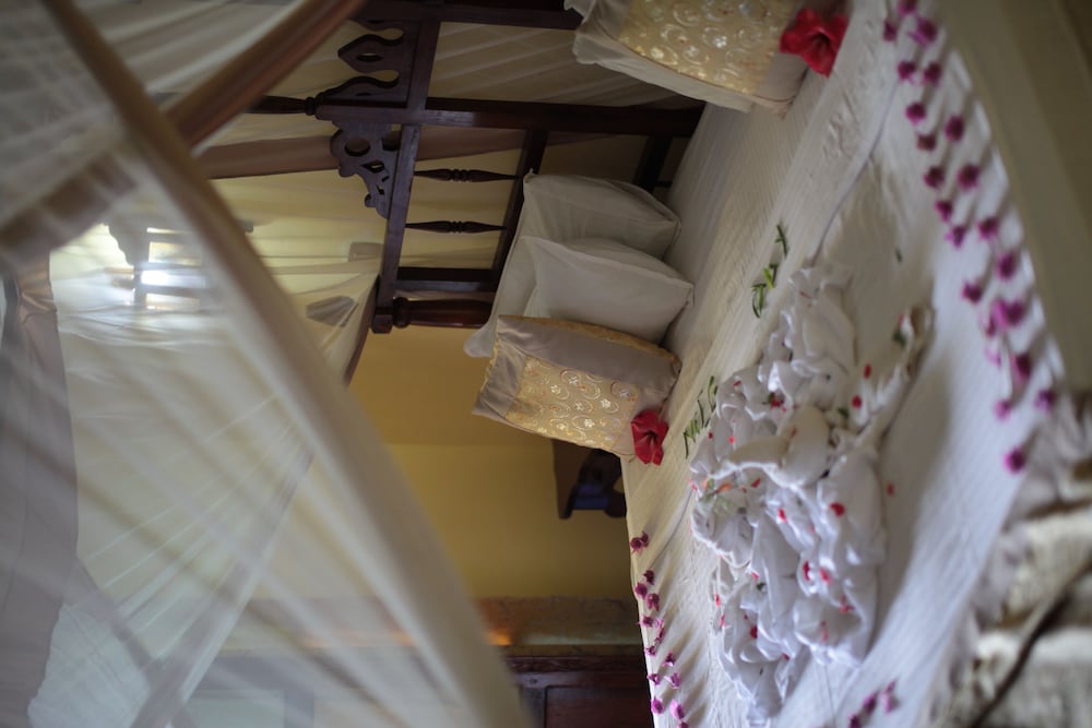 غرفة بسرير كينج بإطلالة على البحر، Zanzibar House 2/3