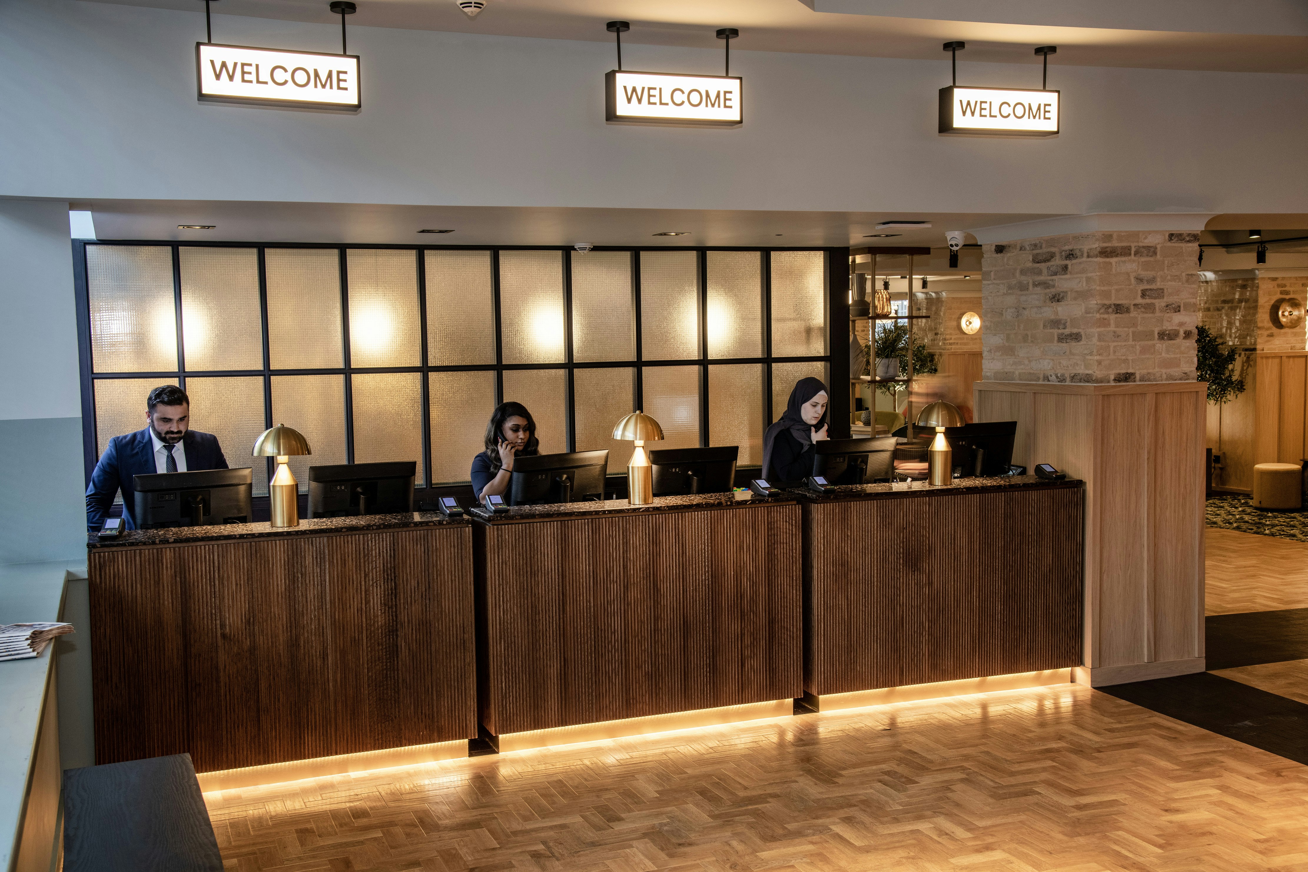 Lobby at Leonardo Royal Hotel Birmingham, BIRMINGHAM - UNITED KINGDOM
