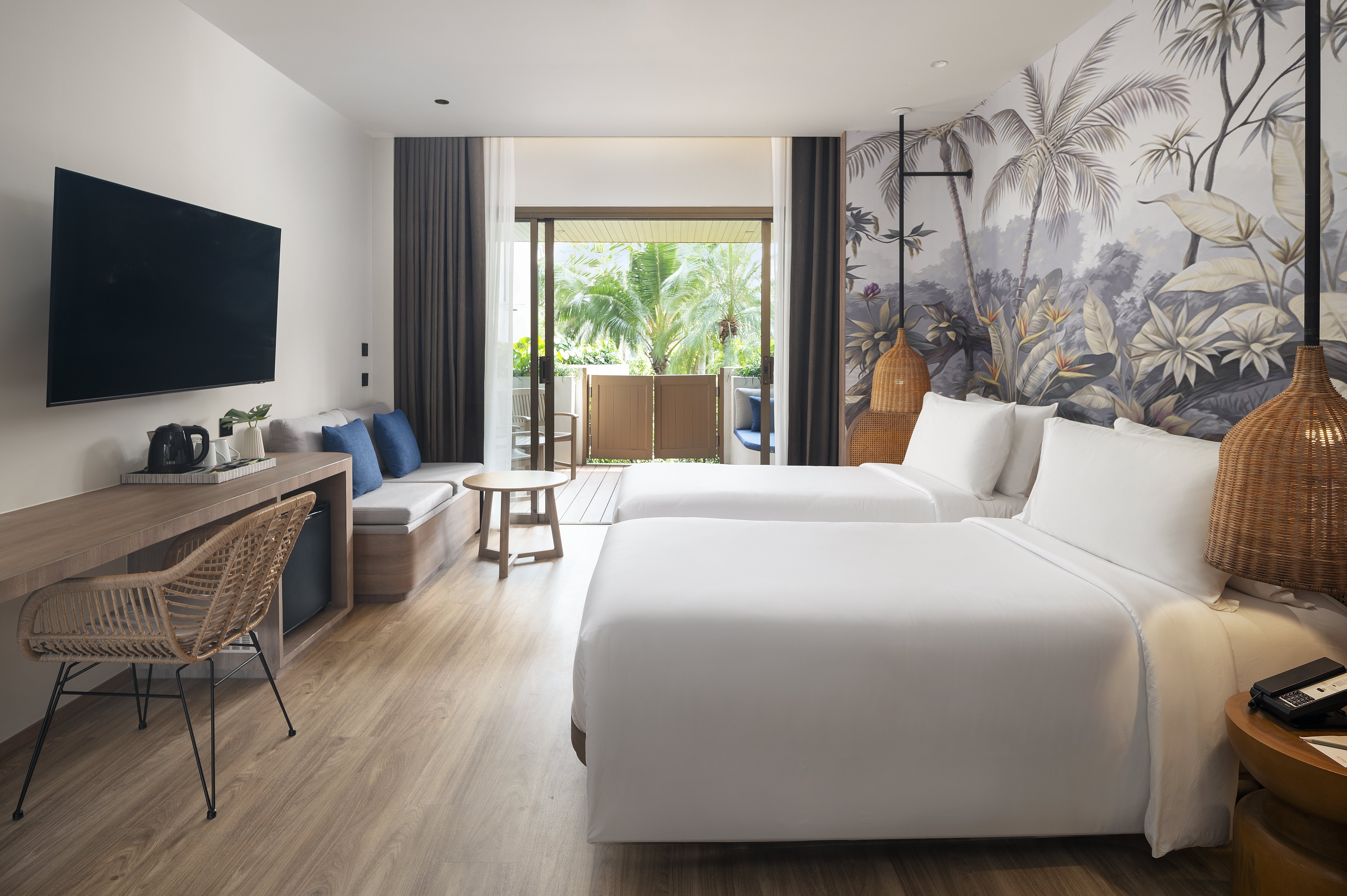 Premier Garden Terrace Twin
