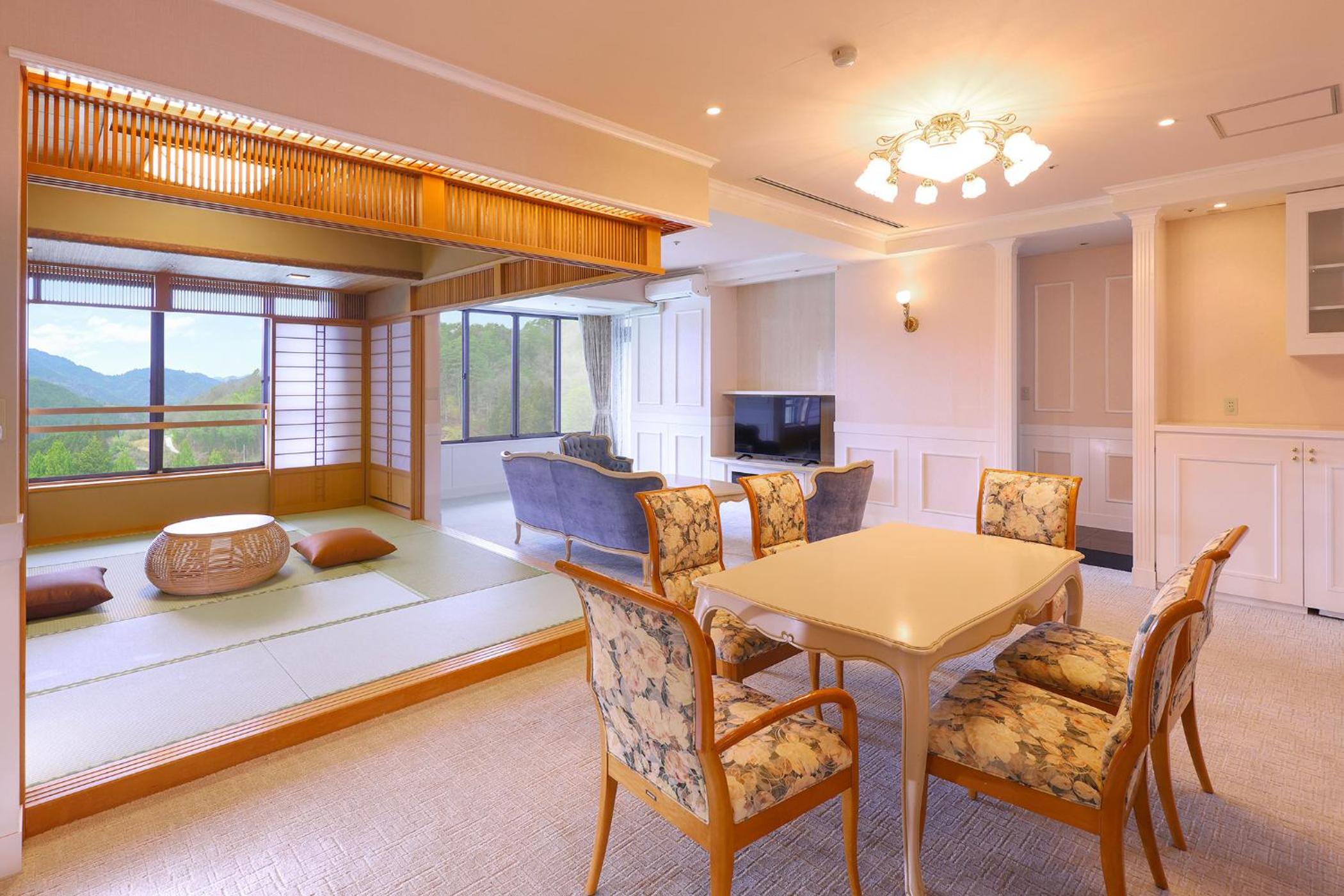 Interior, Japanese Western, Suite, Tatami, Bathtub