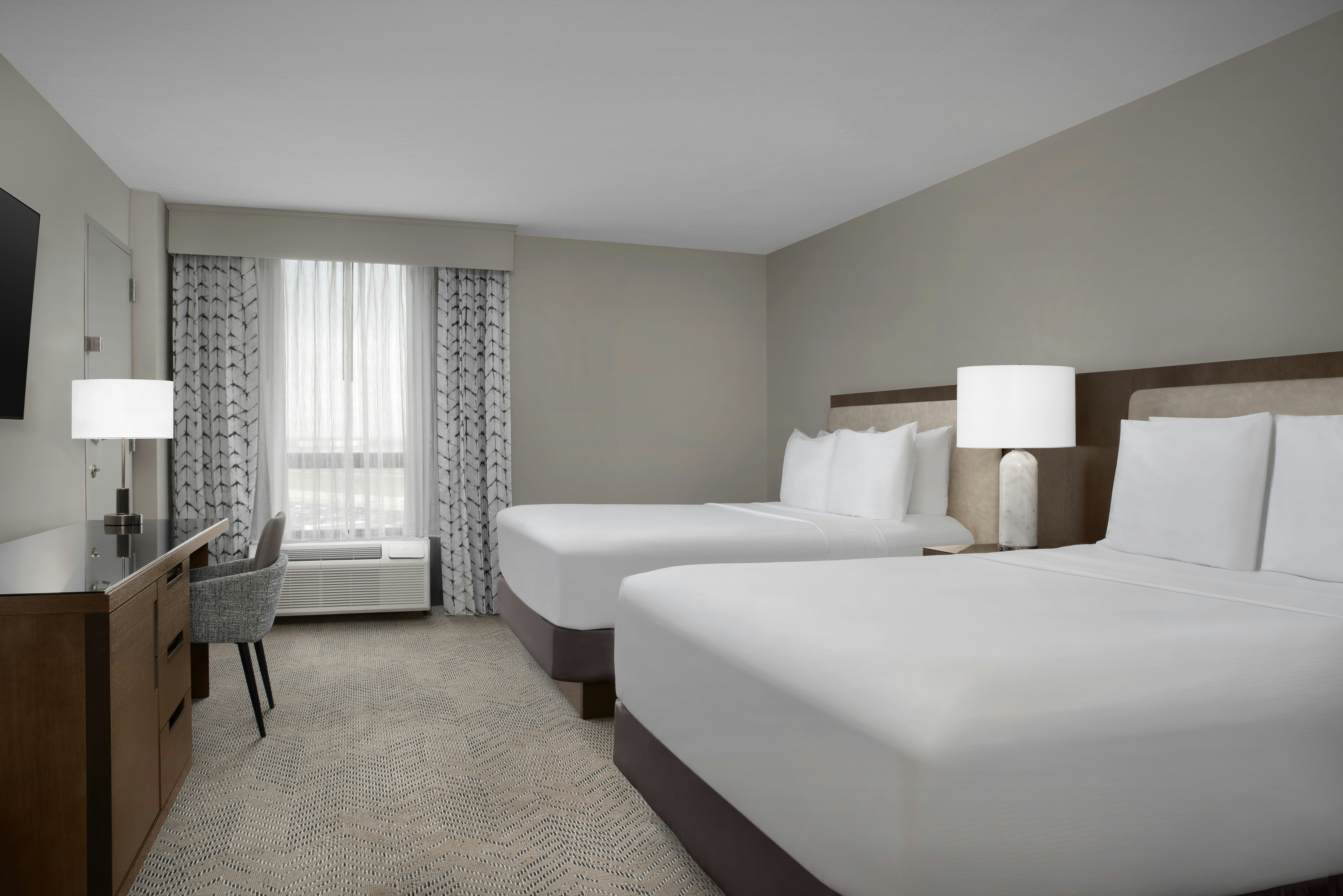 Room, 2 Double Beds, High Floor