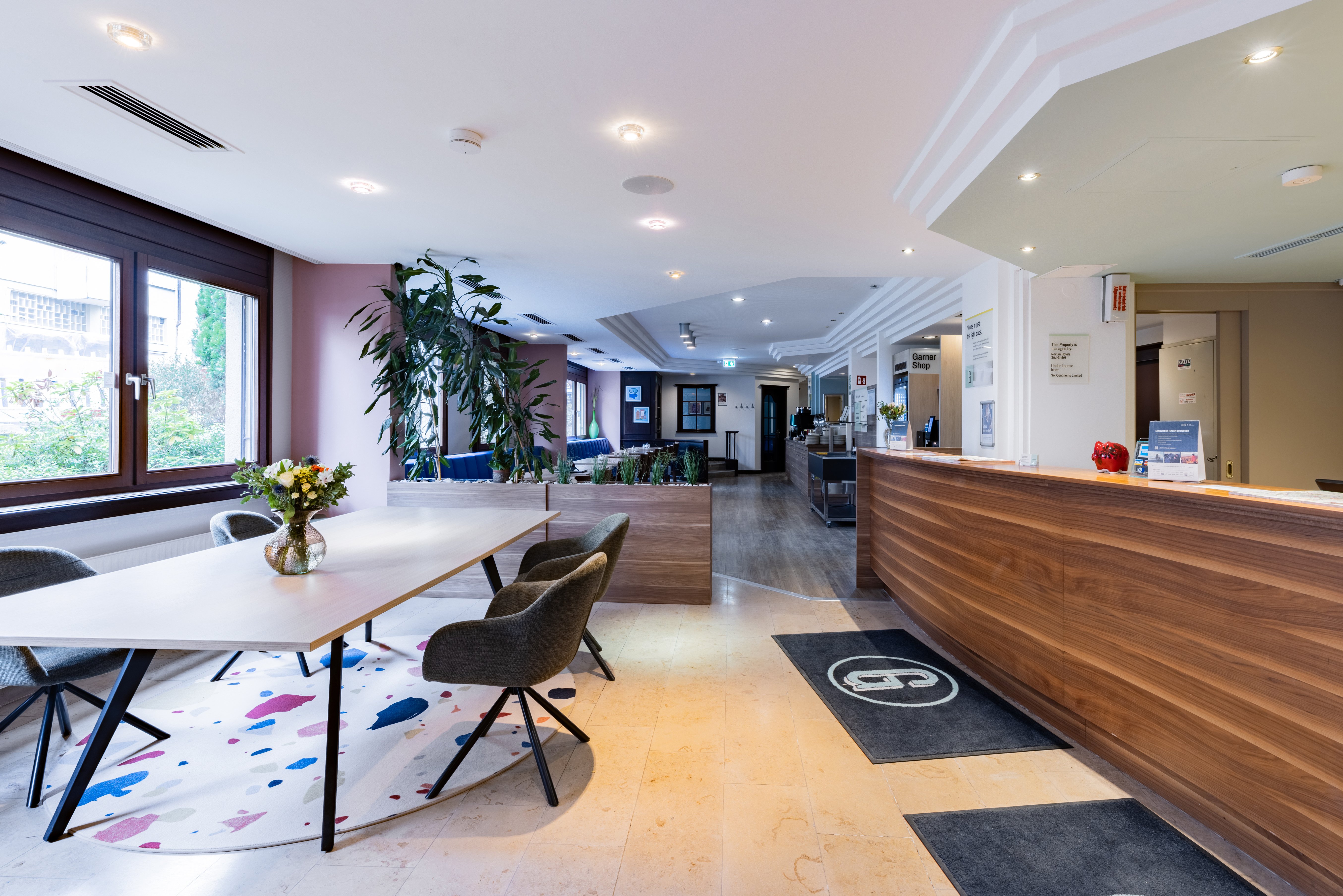 Lobby at Hotel Rega Stuttgart, STUTTGART