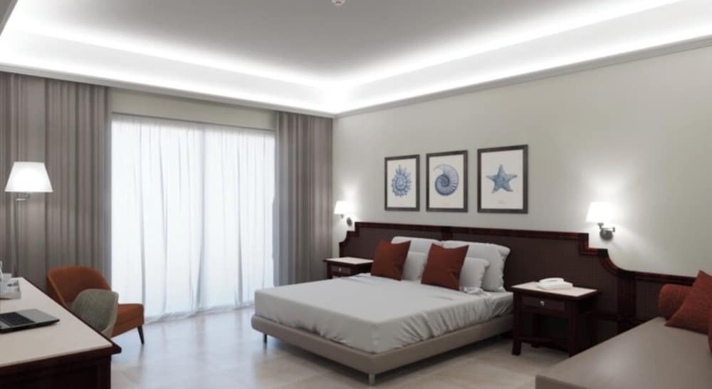 Junior Suite, Studio, 1 Queen and 1 Single Bed
