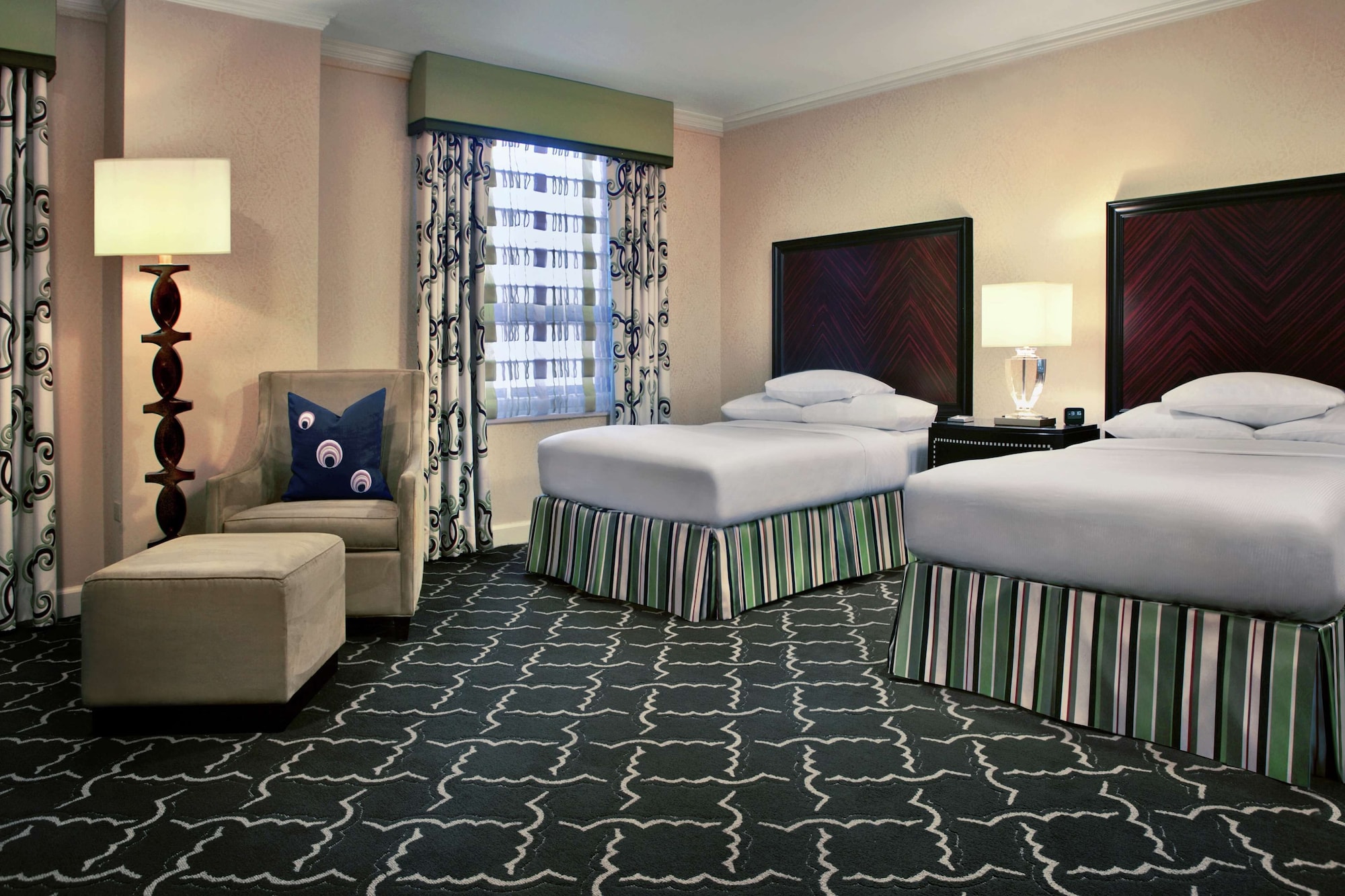 Deluxe, 2 Double beds
