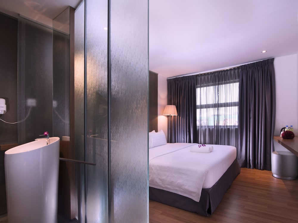 غرفة قياسية بسرير كوين، T+ Hotel Butterworth 9/10