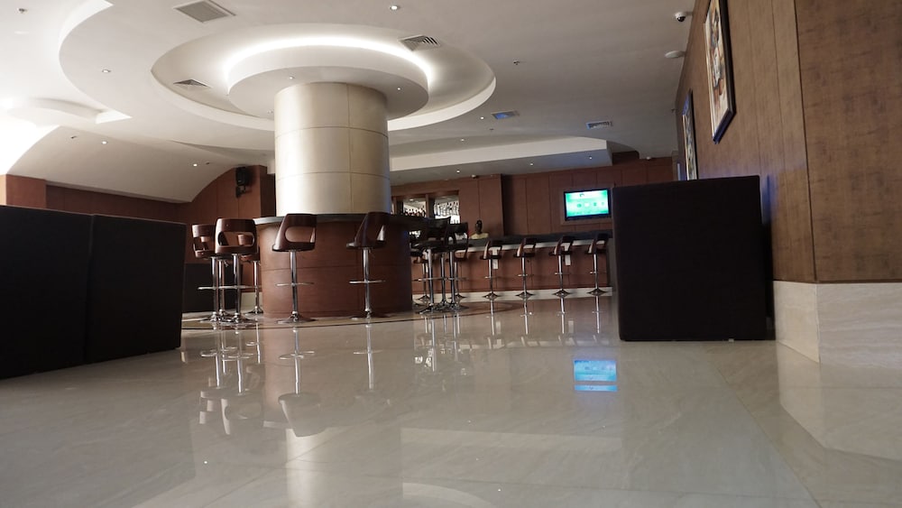 Lobby at Pearlwort Hotel and Suites, LAGOS