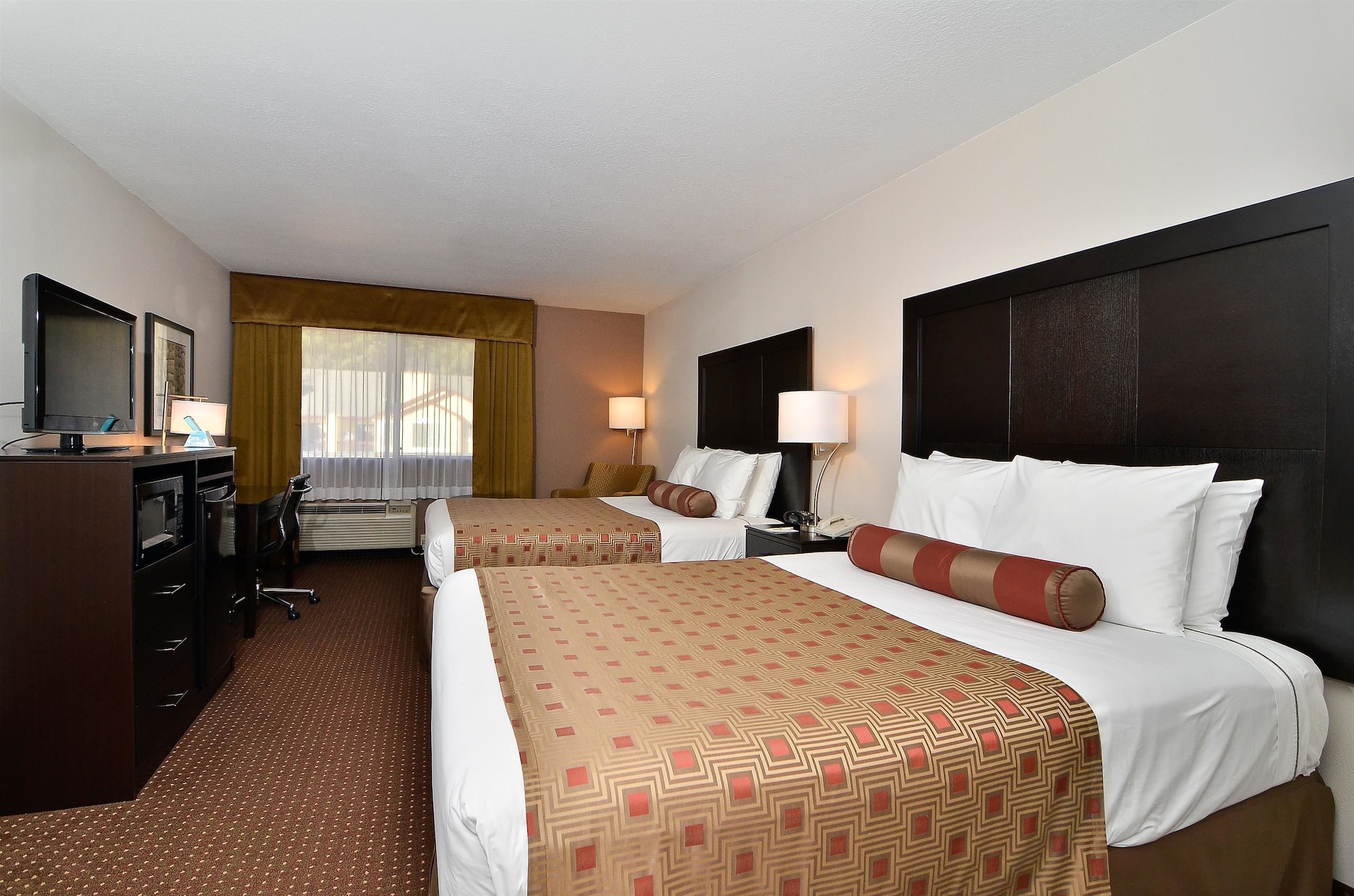 غرفة قياسية بسريرين كوين، Best Western Inn Of Vancouver 3/10