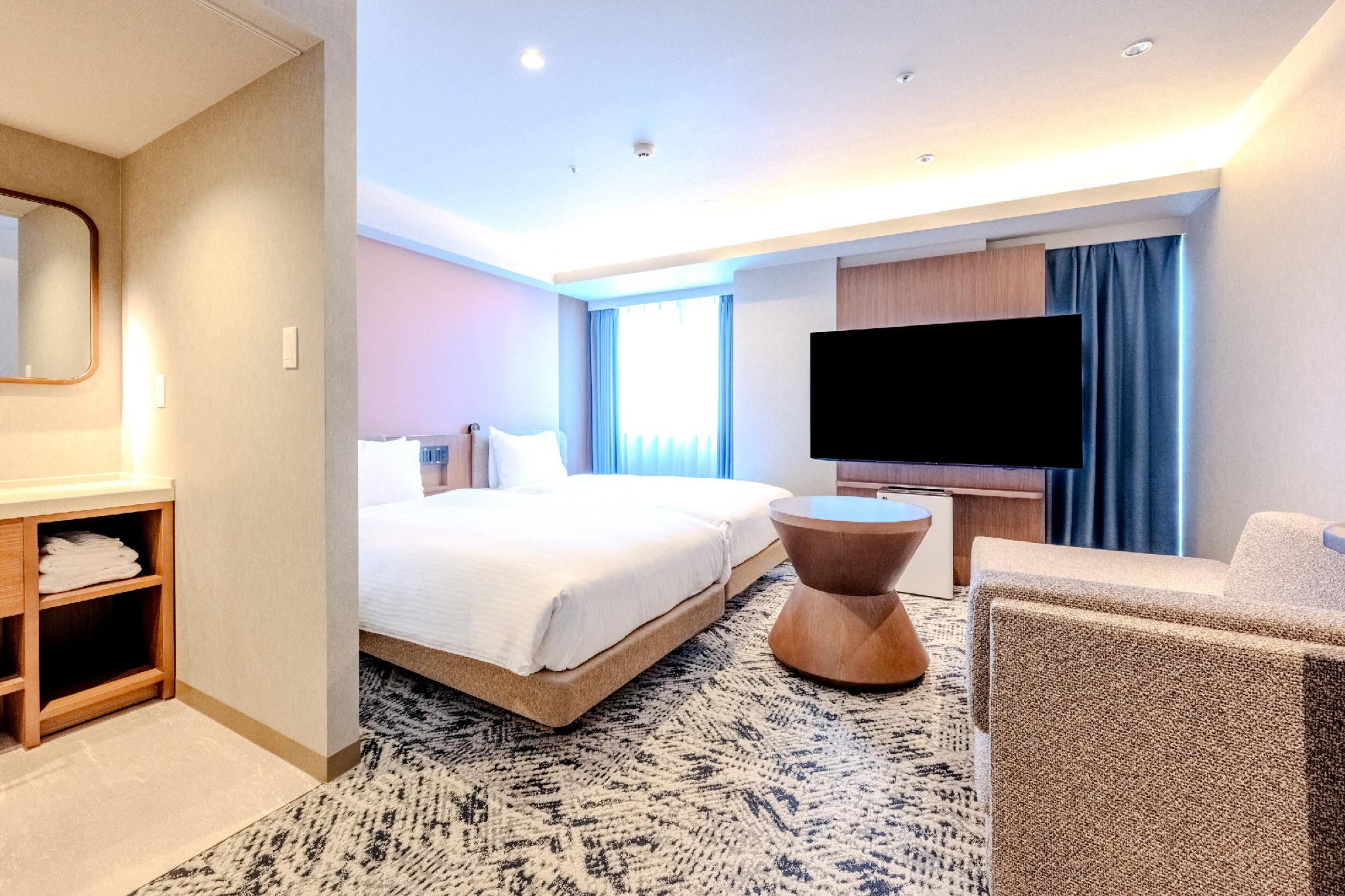 Semi Room, Deluxe, Luxury, 2 Semi Double Beds