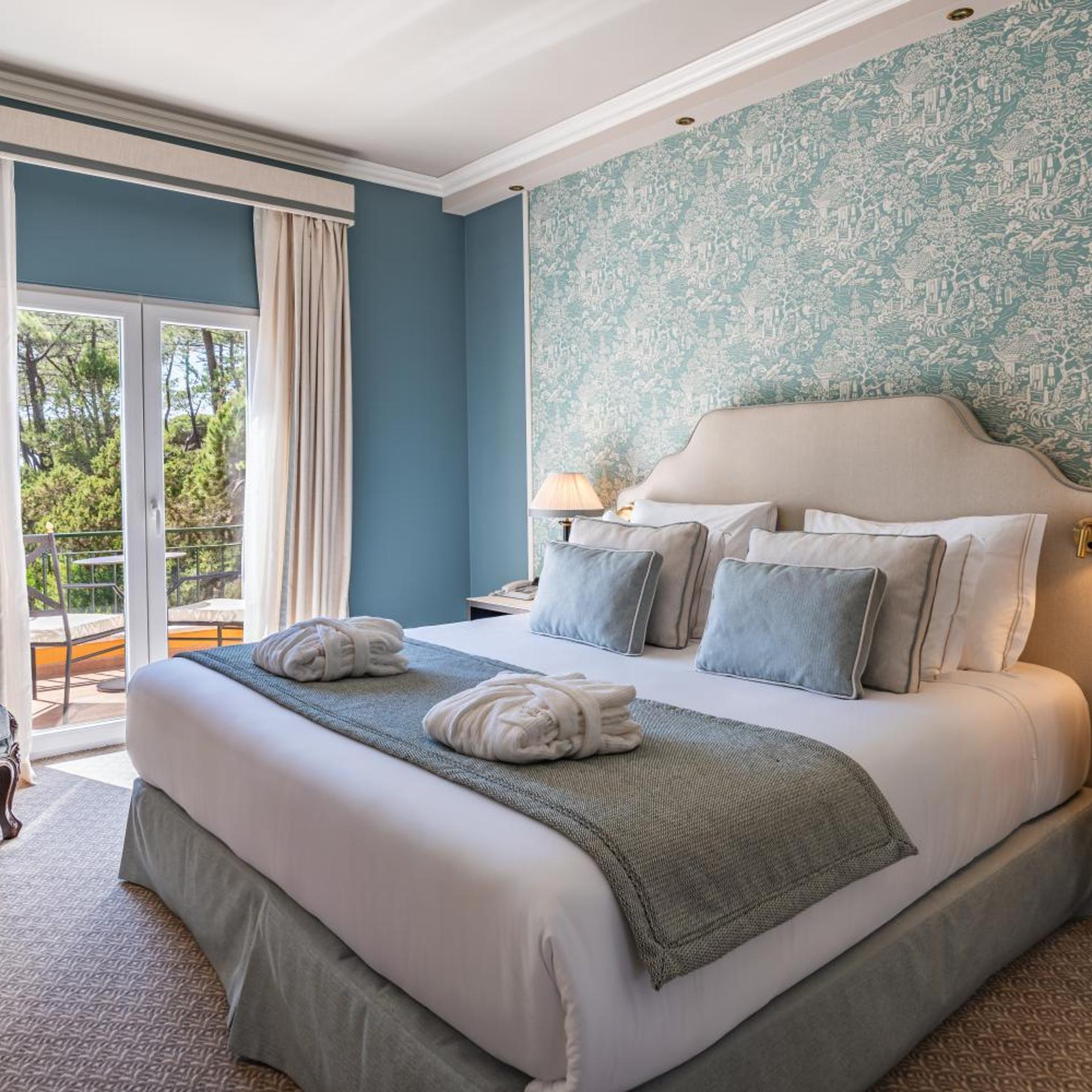 جناح بريميوم بإطلالة على البحر بشرفة، Hotel Senhora Da Guia 3/10