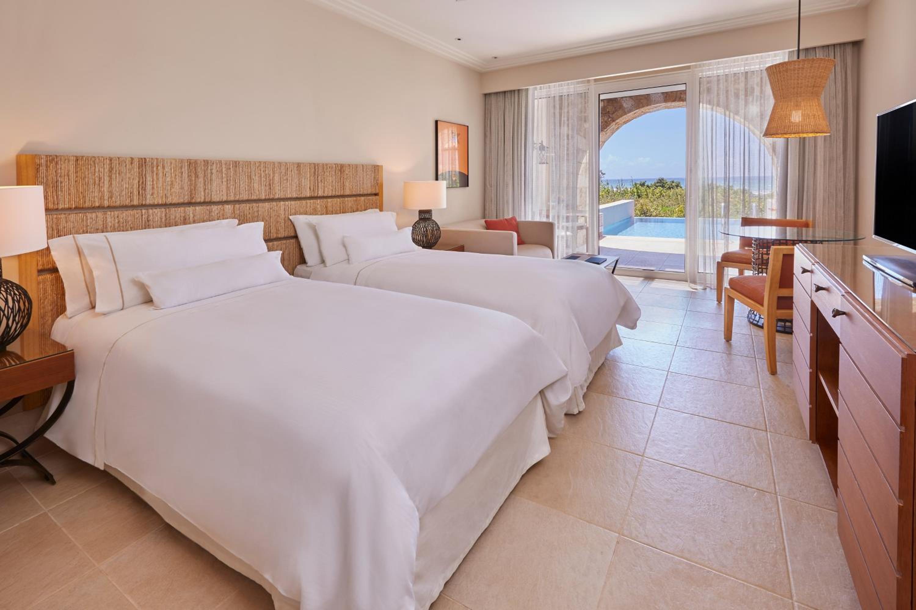 Infinity, Guest Room, Premium, Twin Beds, Sea View