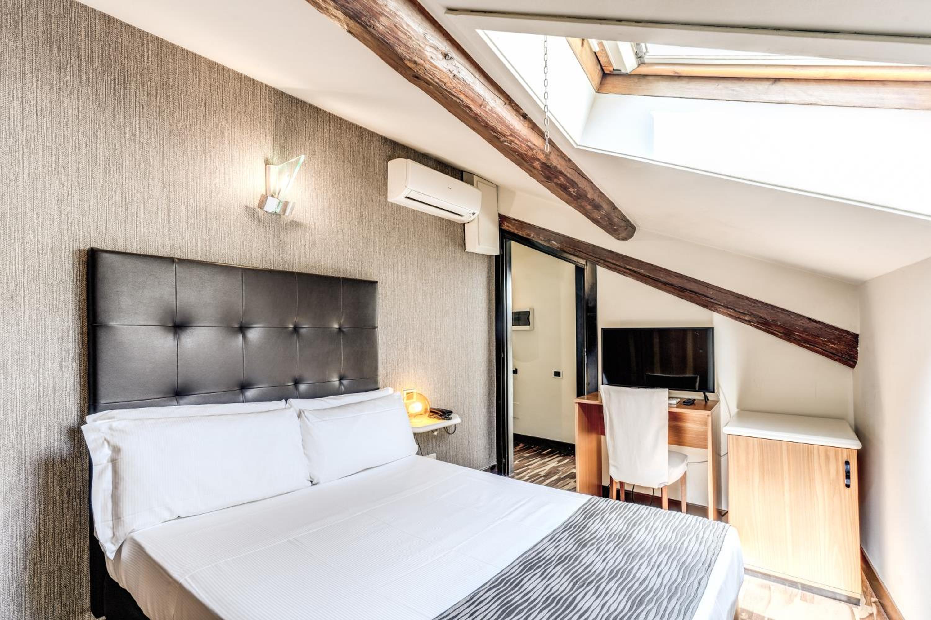 Room, Semi Double Bed, Attic