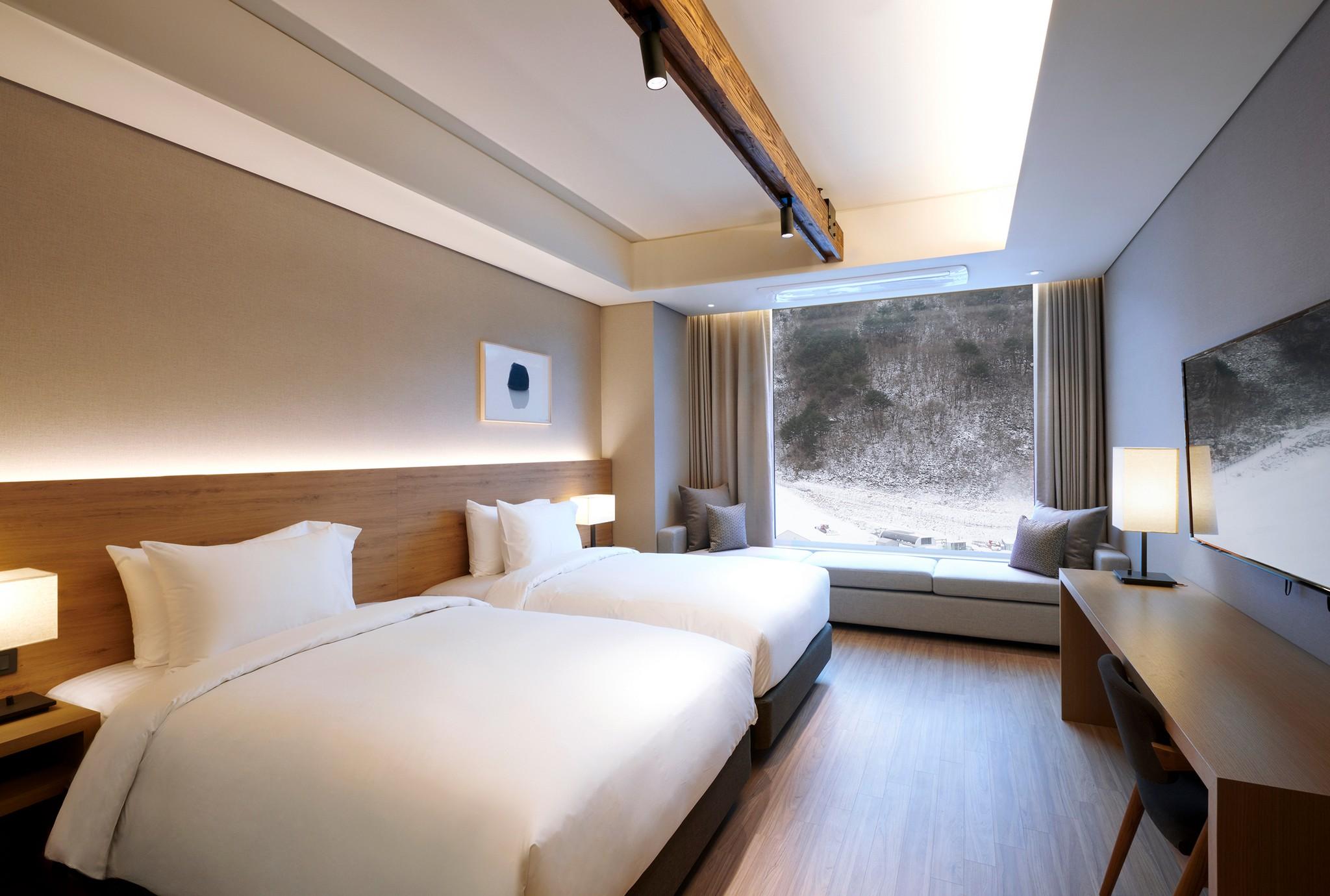 Aqua, Wellness Club, Sugam, Twin Beds