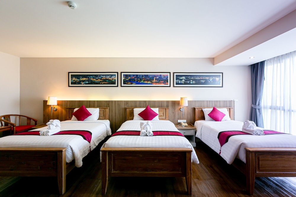 غرفة ثلاثية بثلاثة أسرّة، Grand Ratchapruek Hotel 4/10
