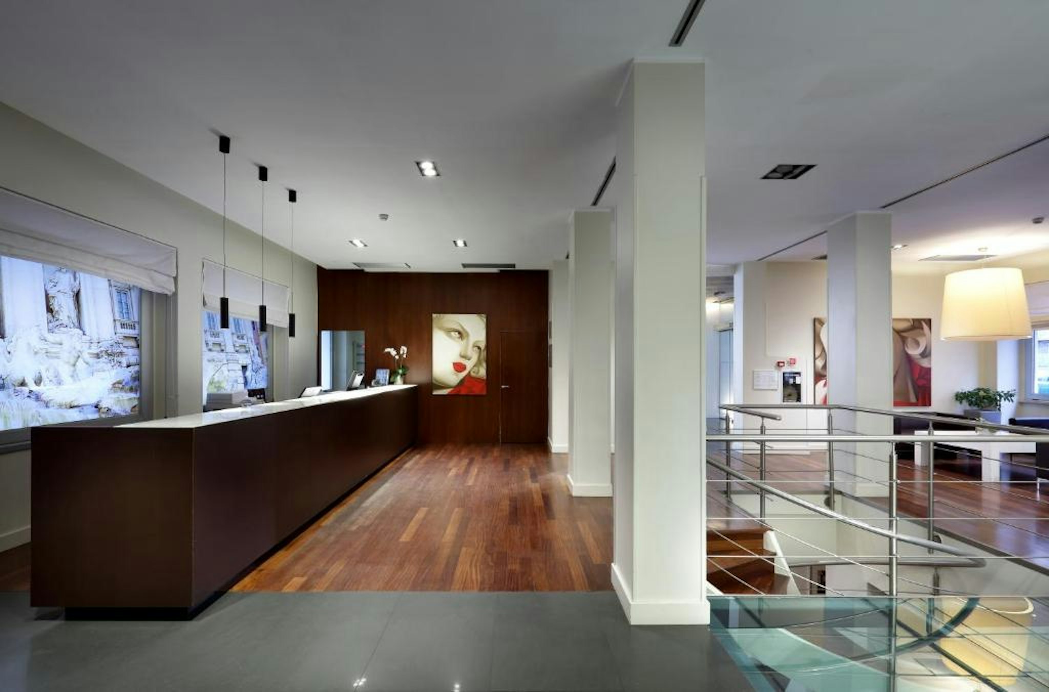 Lobby at Hotel Saint John, ROME