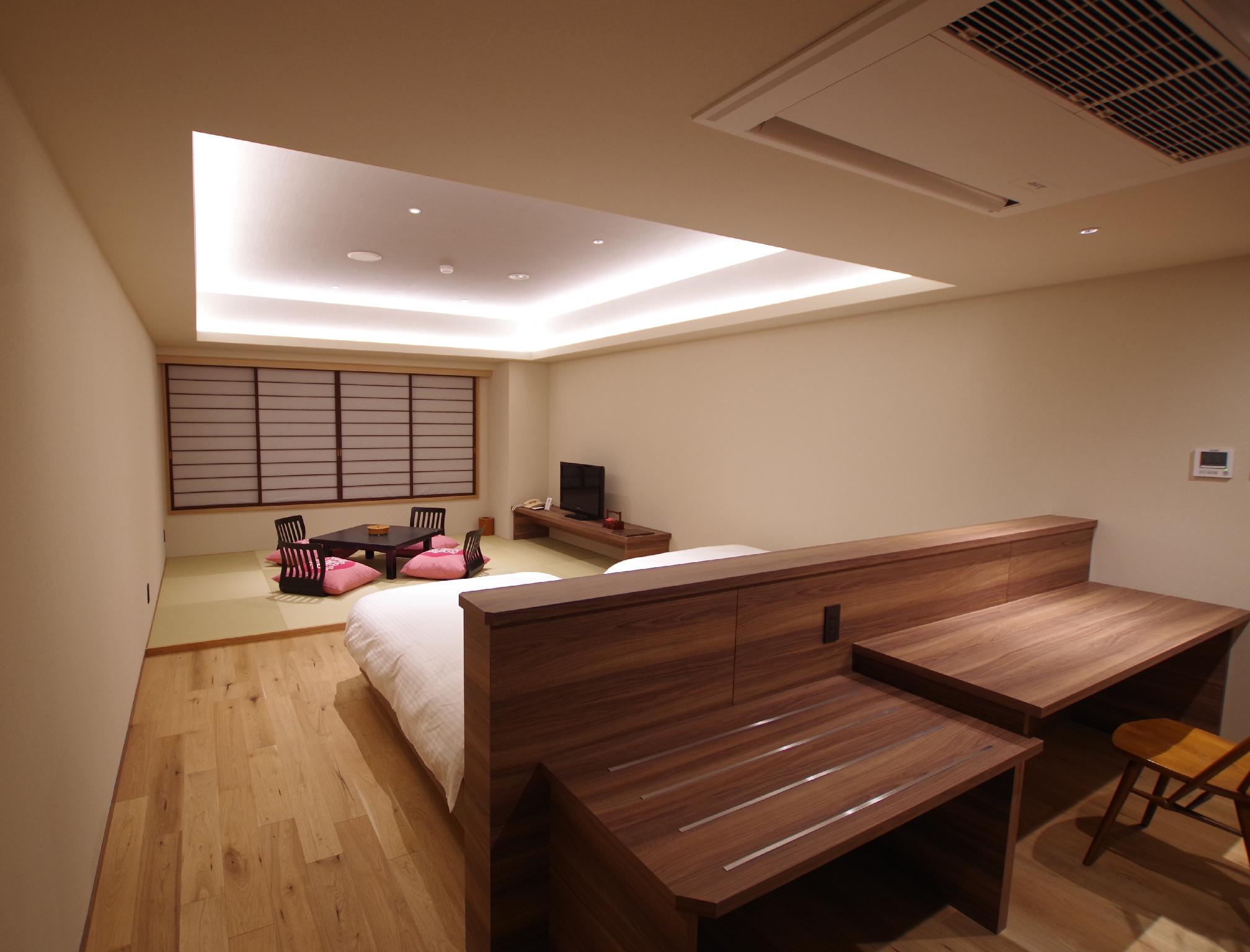 Spa, Suite, Ocean View, Living Area, Tatami