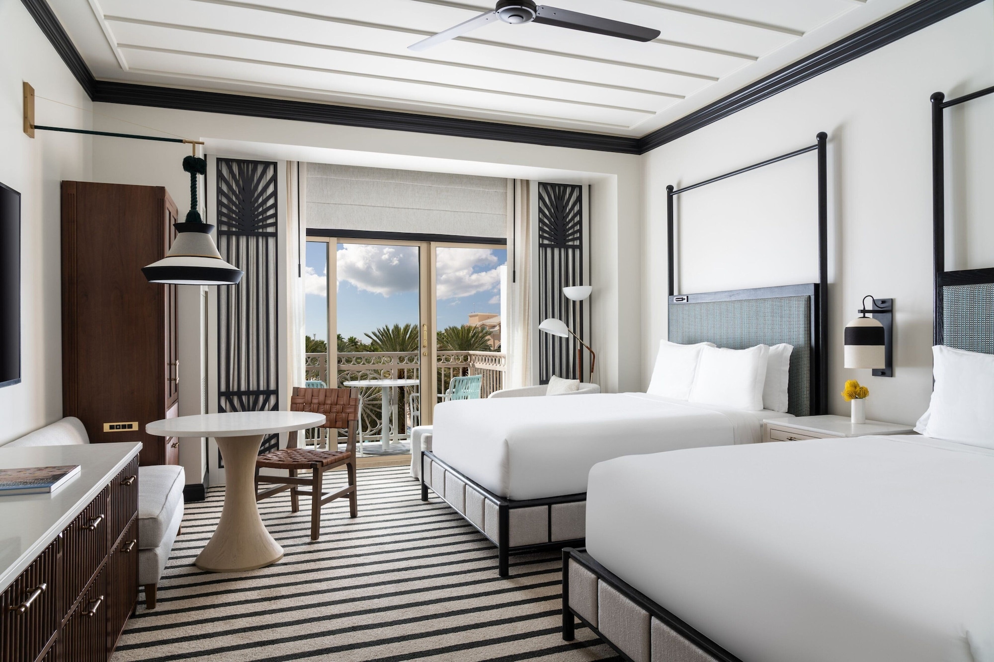Tower, 2 Queen Beds, Resort View, Balcony