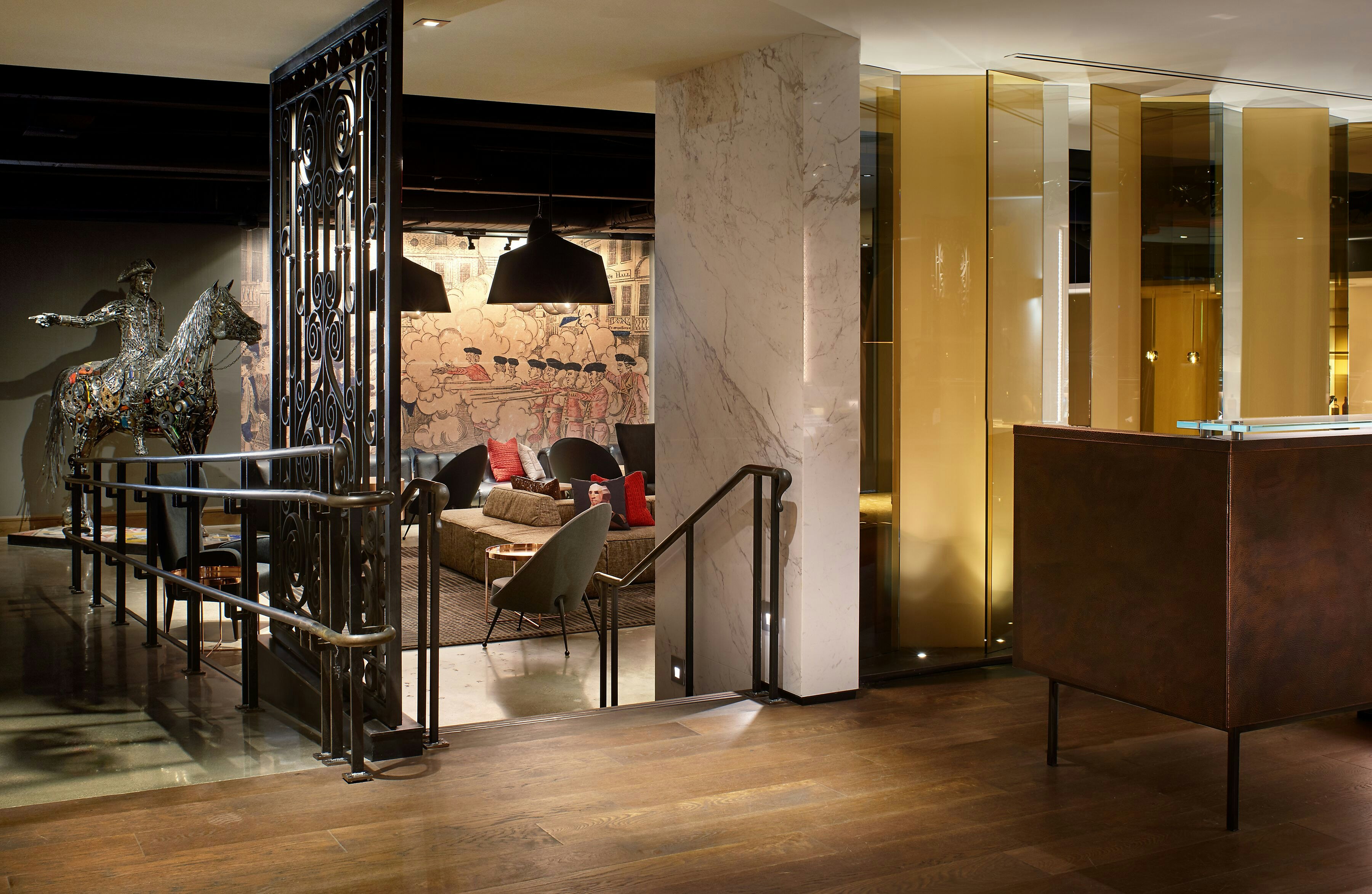 Lobby at Revere Hotel Boston Common Formerly Radisson Hotel Boston, BOSTON - MA
