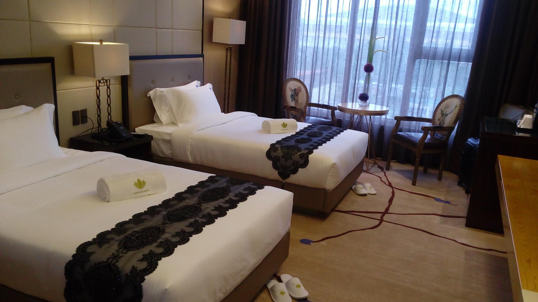 غرفة ديلوكس بسريرين منفصلين، Lotus Blu Hotel 2/2