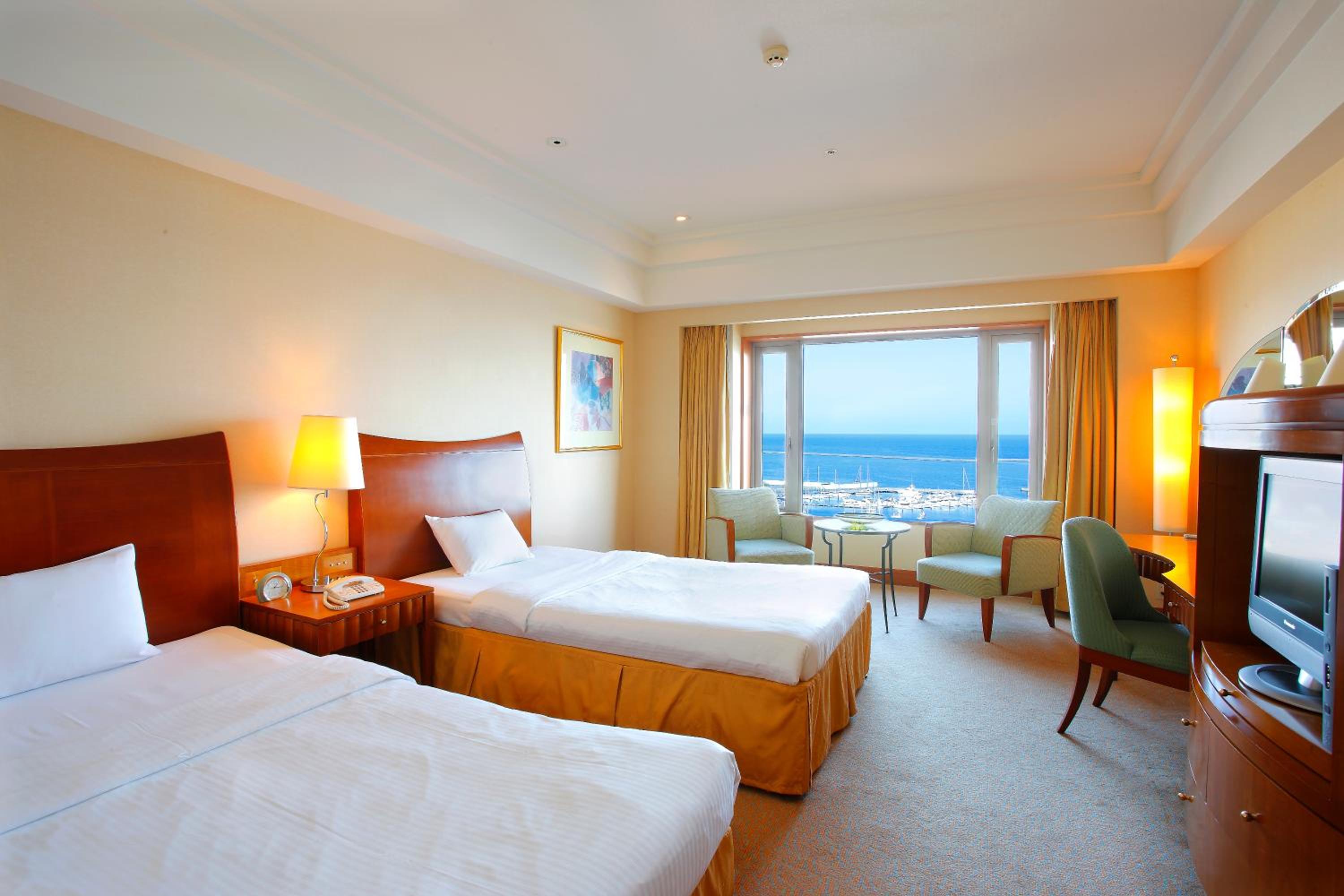 Semi Room, Superior, 2 Semi Double Beds, Ocean View