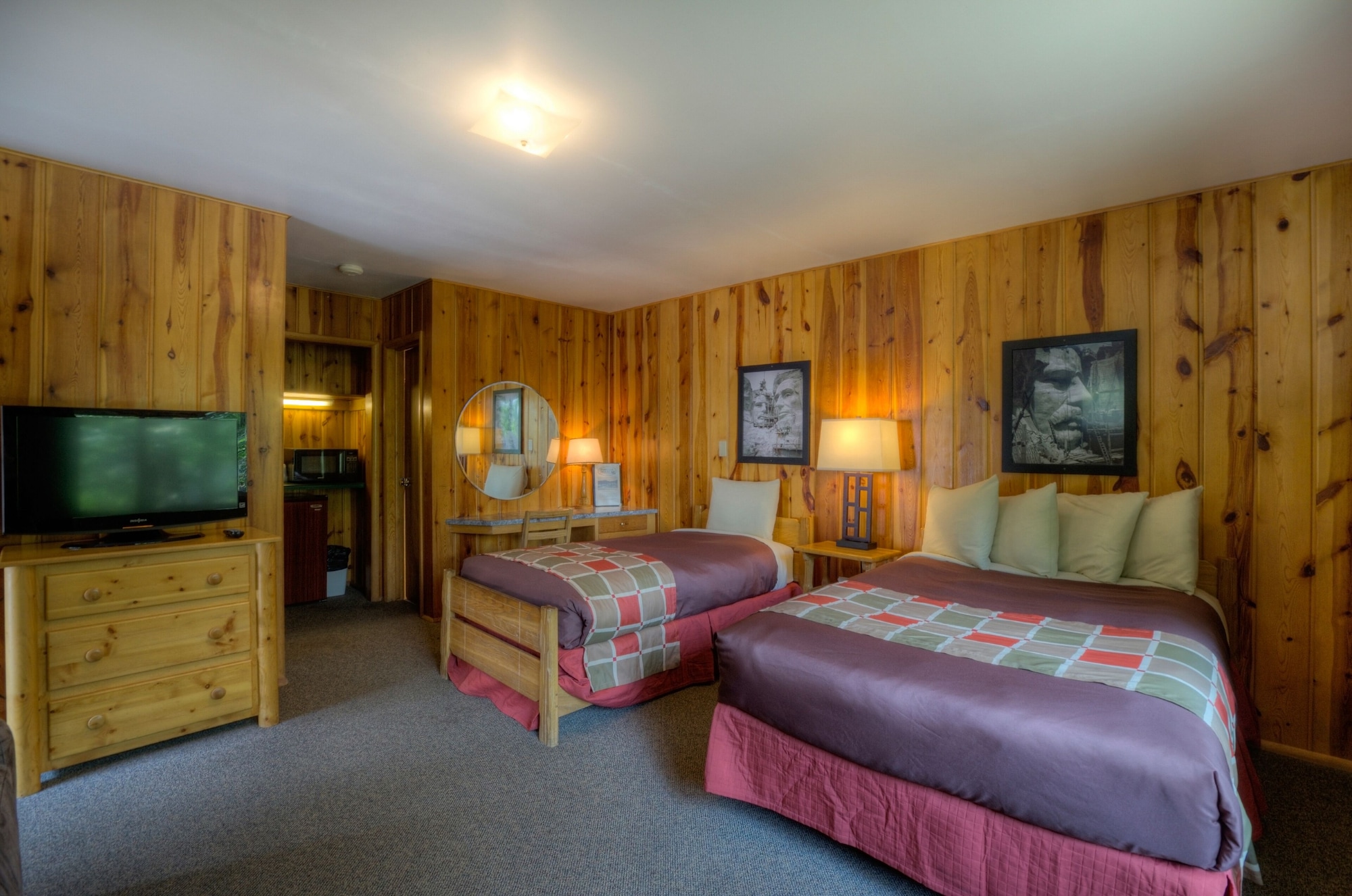 Duplex, 2 Rooms, Cabin, King Bed, Single Bed, Sofa