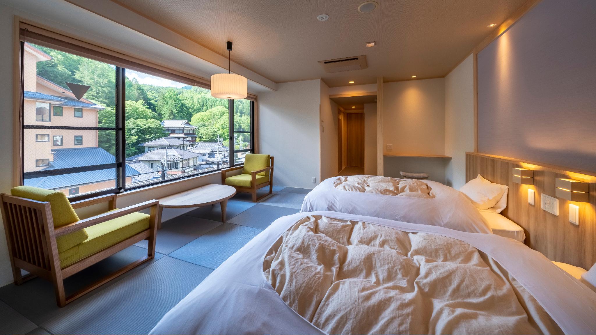 Japanese, Premier, City View, Hot Spring Bath