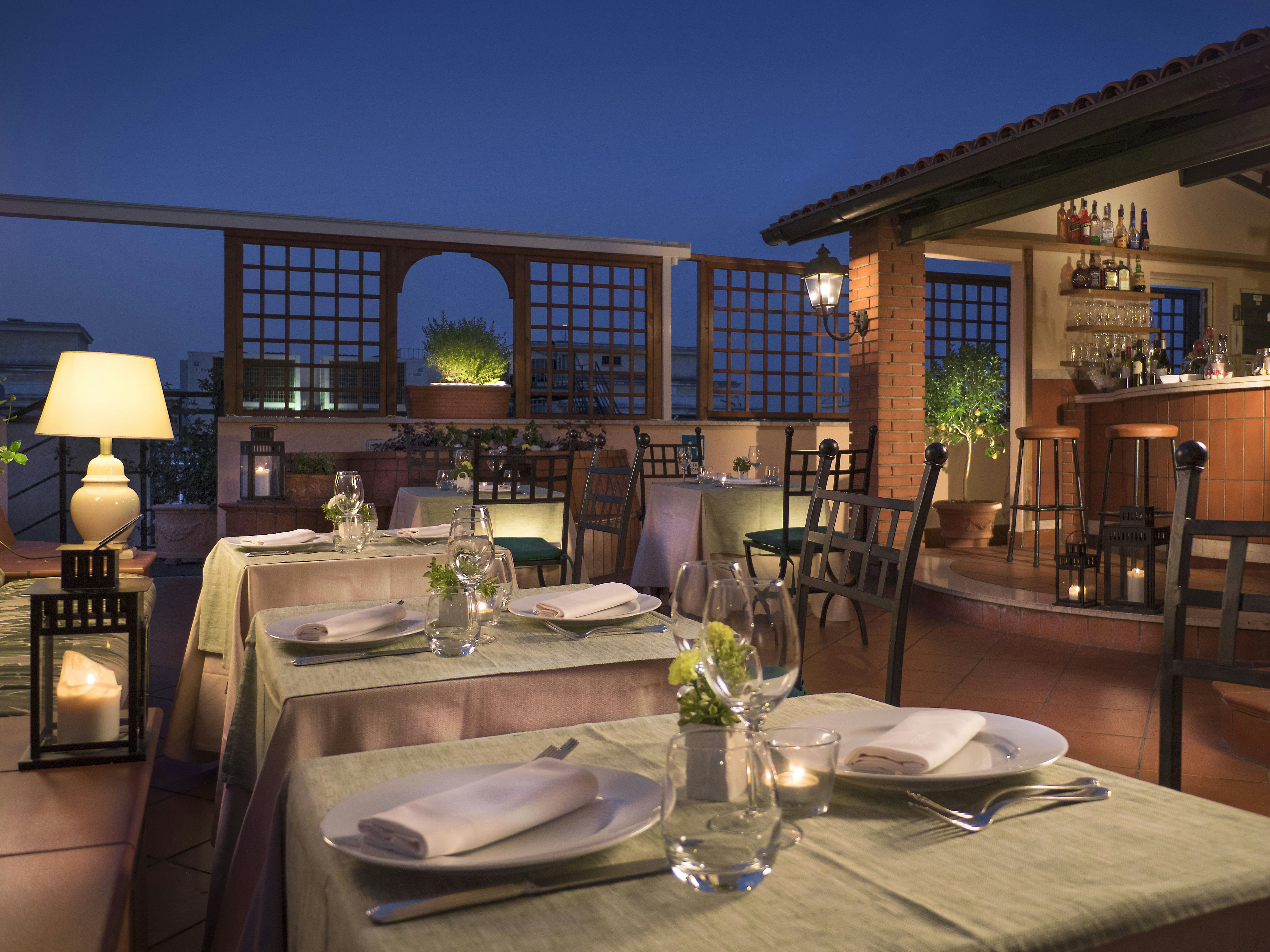 Hotel Diana Roof Garden 9/20