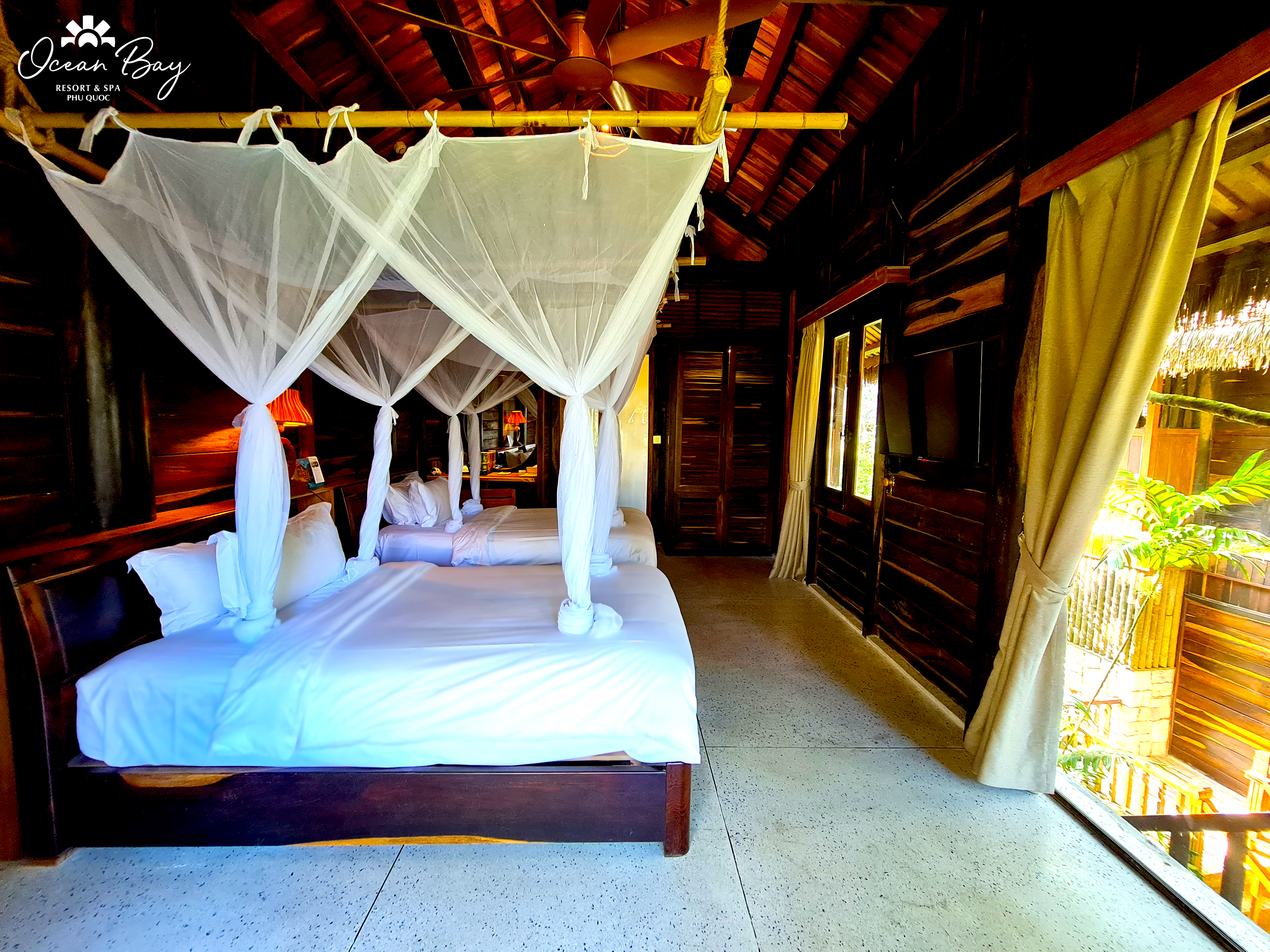 Jungle, Premium, Twin Beds