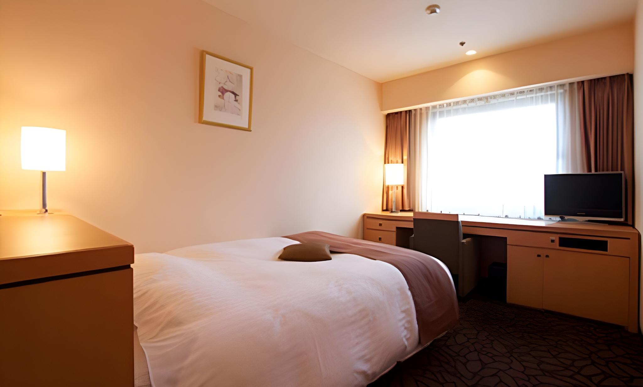 غرفة بسرير نصف مزدوج، Hotel Agora Osaka Moriguchi 2/2