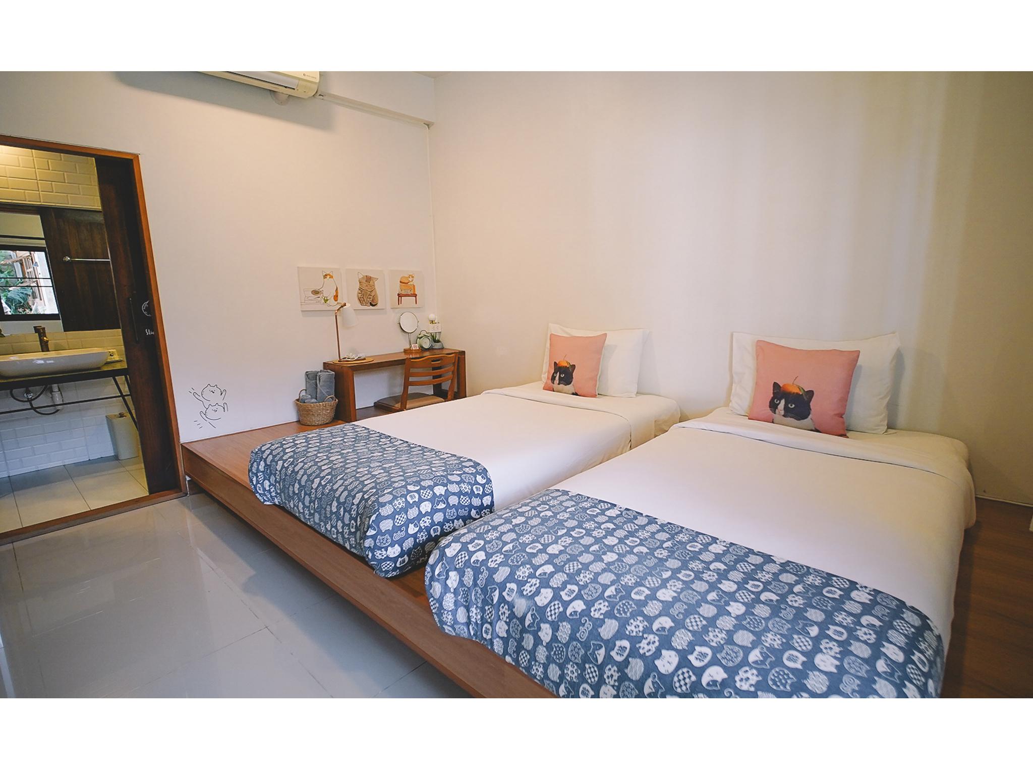 Semi Room, Standard, 2 Semi Double Beds