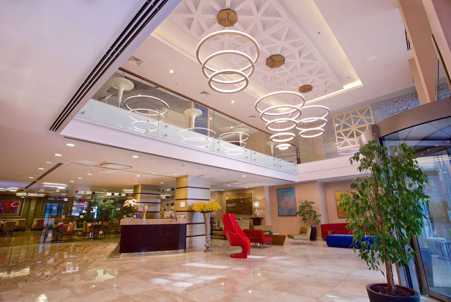 Lobby at Ramada By Wyndham Istanbul Taksim, ISTANBUL