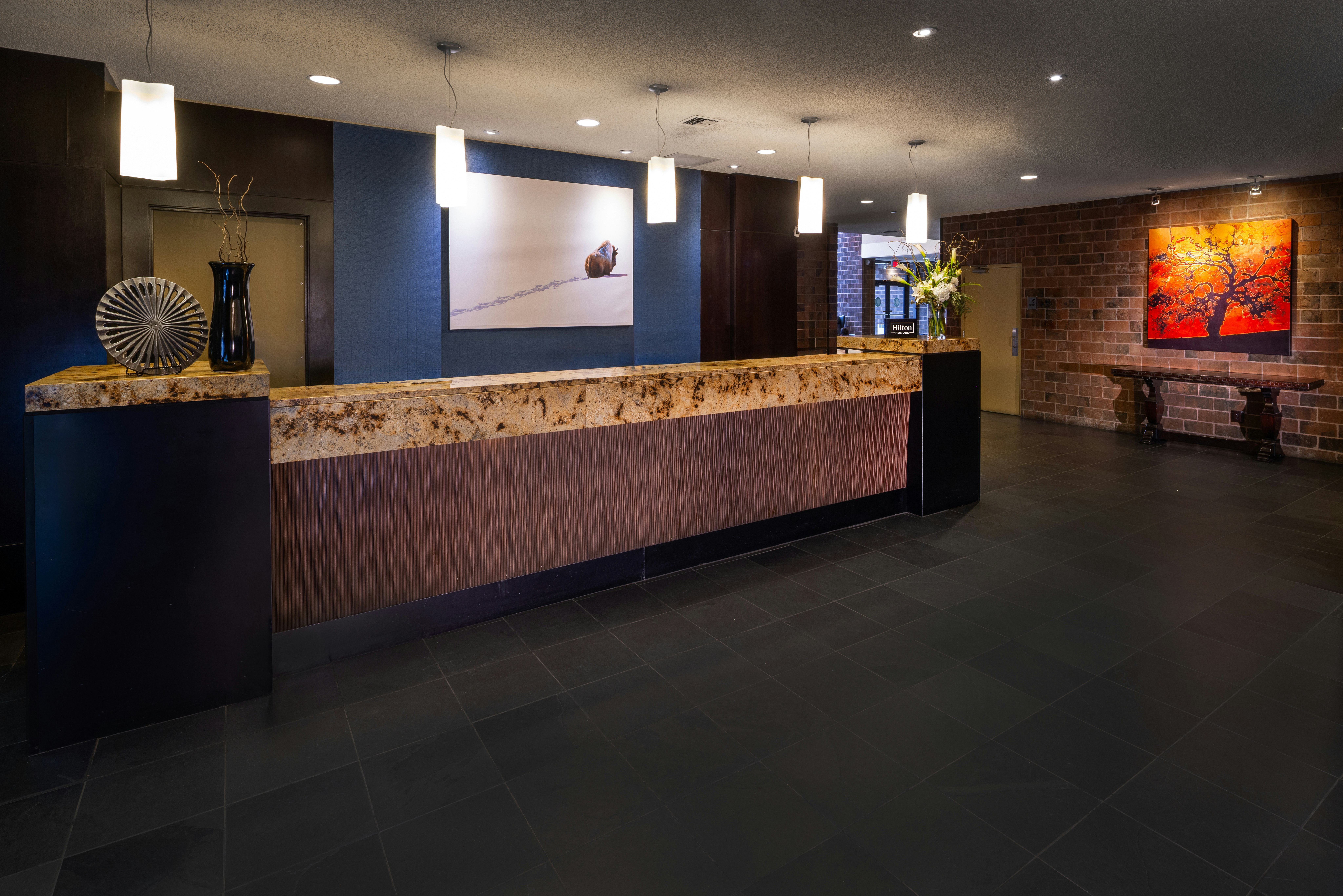 Lobby at DoubleTree by Hilton Hotel Billings, BILLINGS - MT