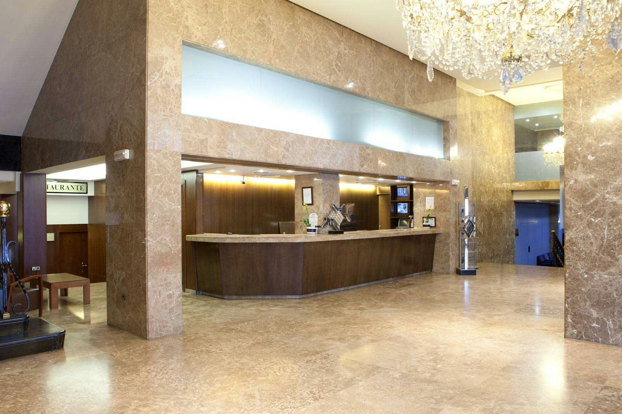 Lobby at Agumar Hotel, MADRID