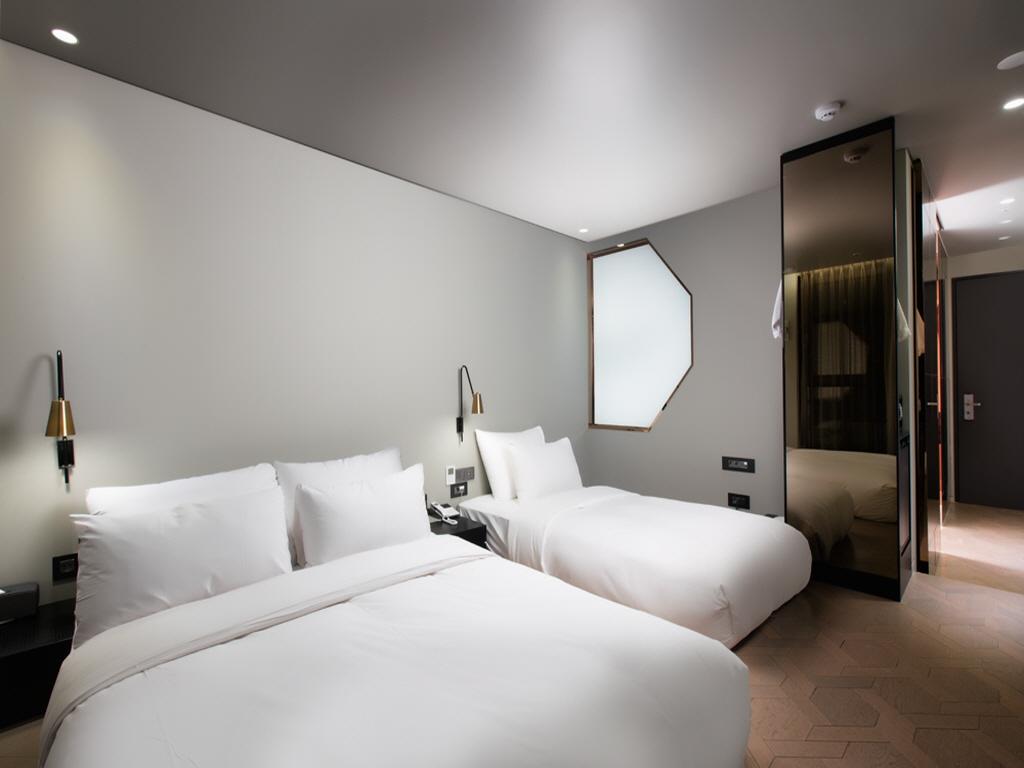 Korean, Family, 1 Double and 1 Single Bed, Private Bathroom