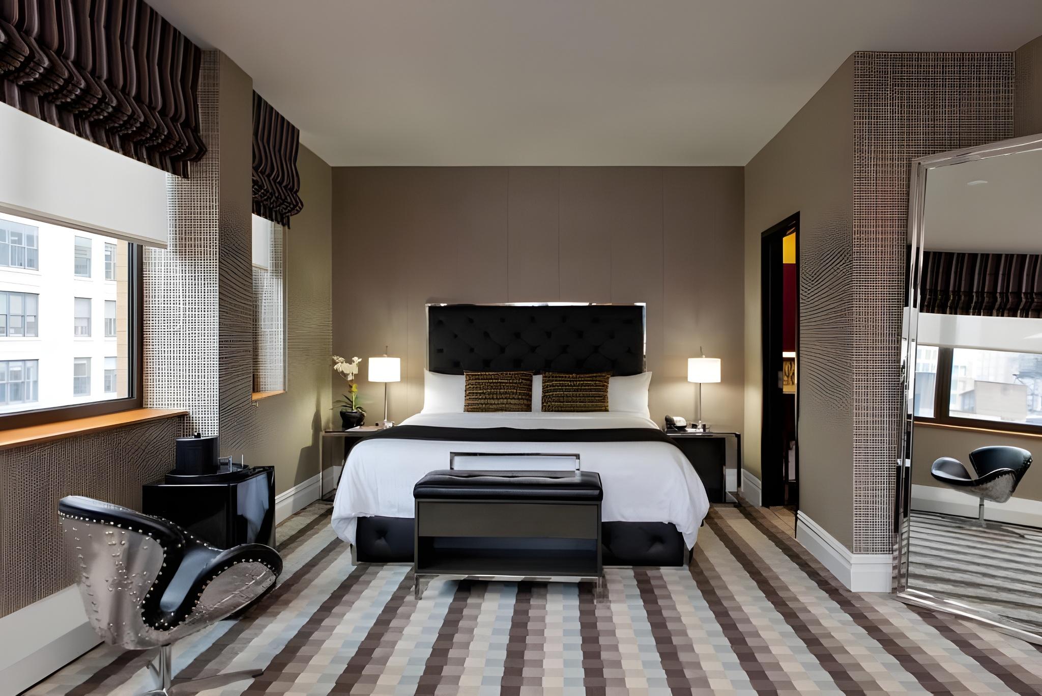 State, Empire, King Bed