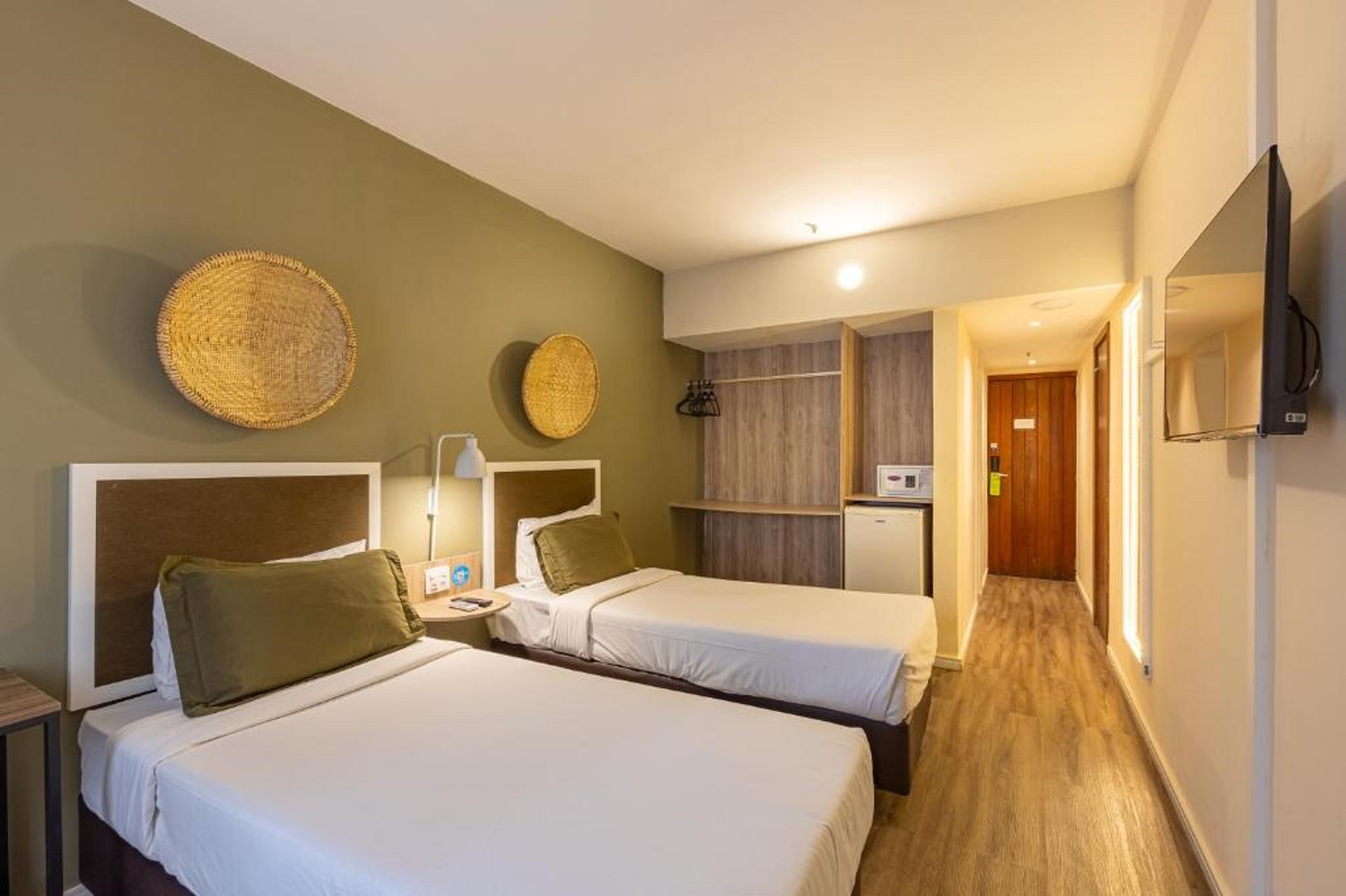 غرفة بسريرين منفصلين، B&B Hotel Rio De Janeiro Copacabana Posto 5 2/2