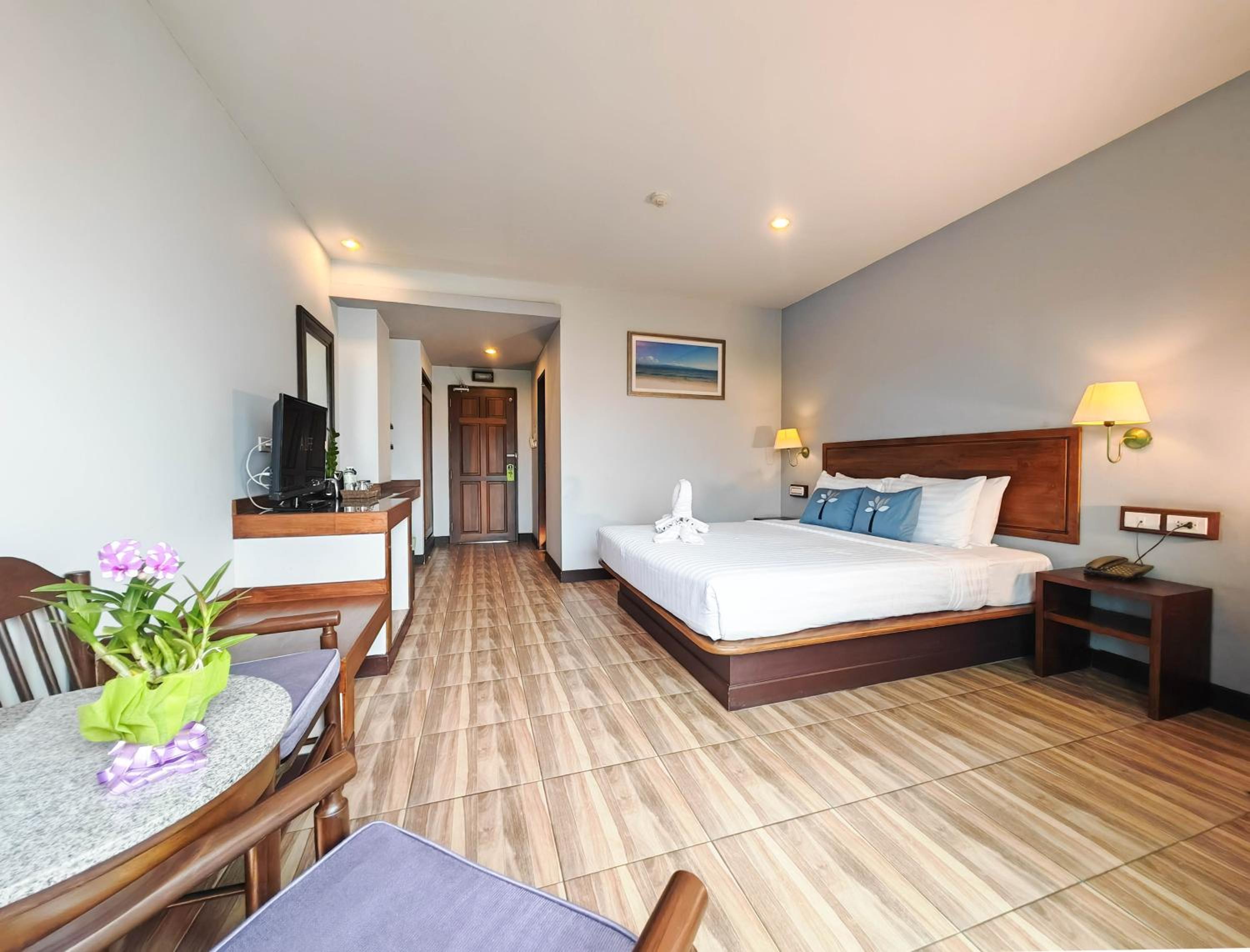 غرفة سوبيريور بسرير مزدوج أو سريرين منفصلين بإطلالة على المسبح، Savotel 9/10