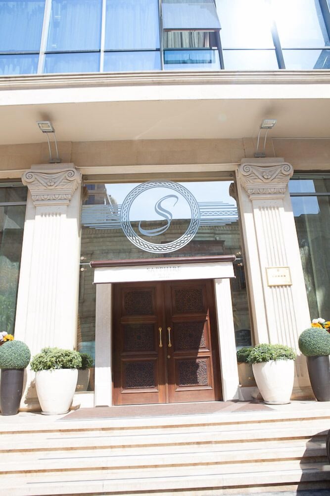 Lobby at Sapphire Hotel, BAKU