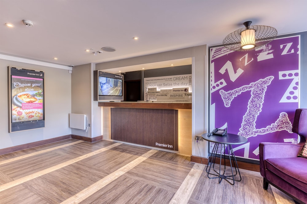 Lobby at Premier Inn Liverpool (Tarbock), LIVERPOOL